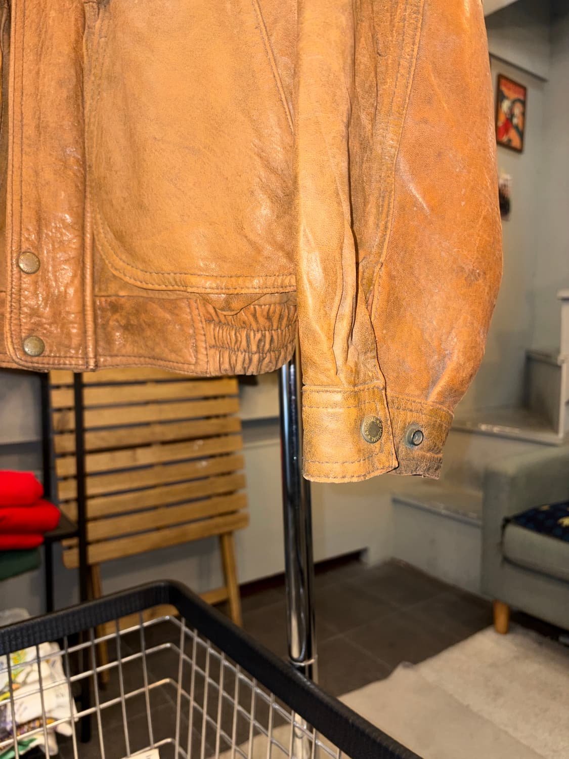 90’s D’ Homme A homme lambskin jacket 상품이미지7