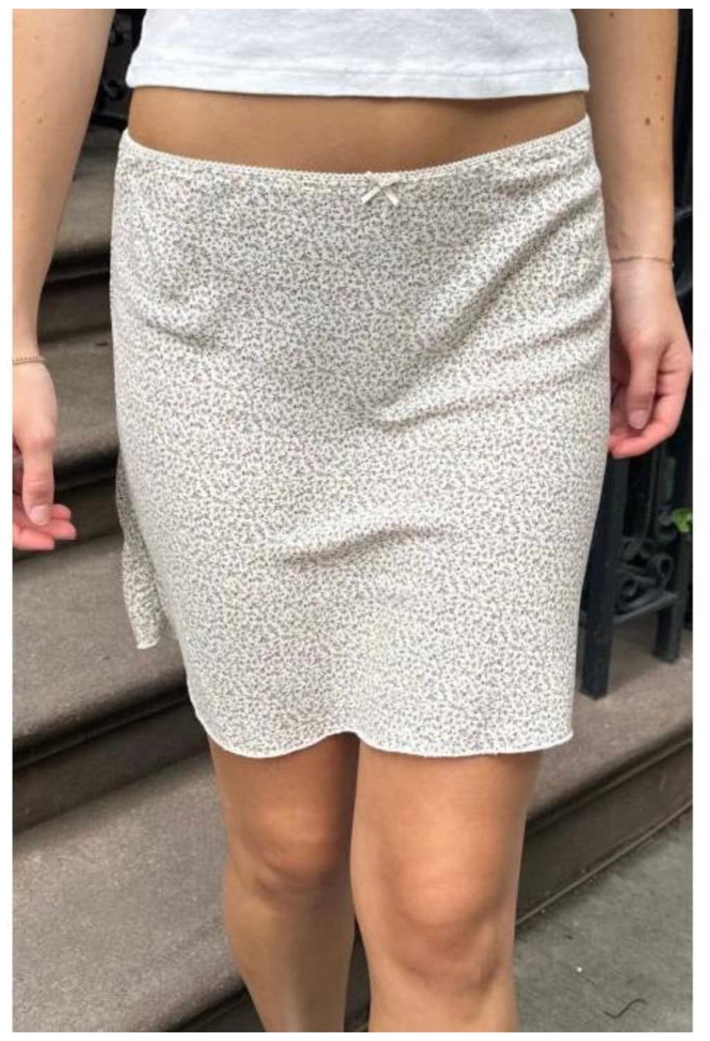 브랜디멜빌 세피아 플로랄 스커트 상품이미지8