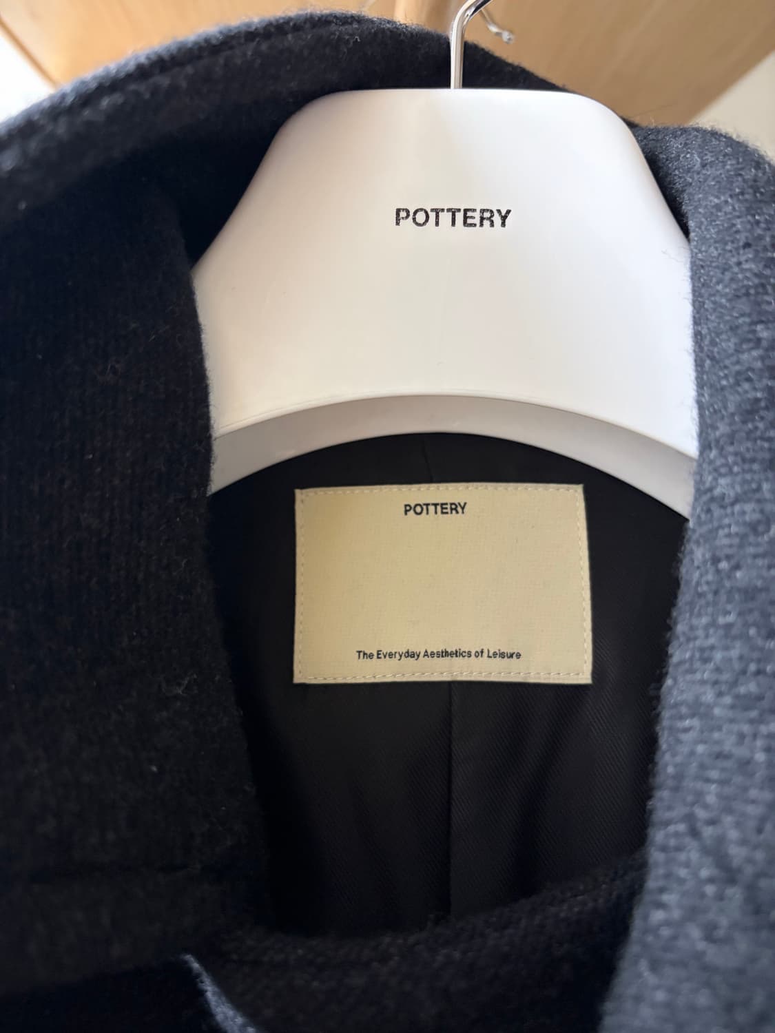 포터리 멜톤 울 피코트 1 상품이미지6