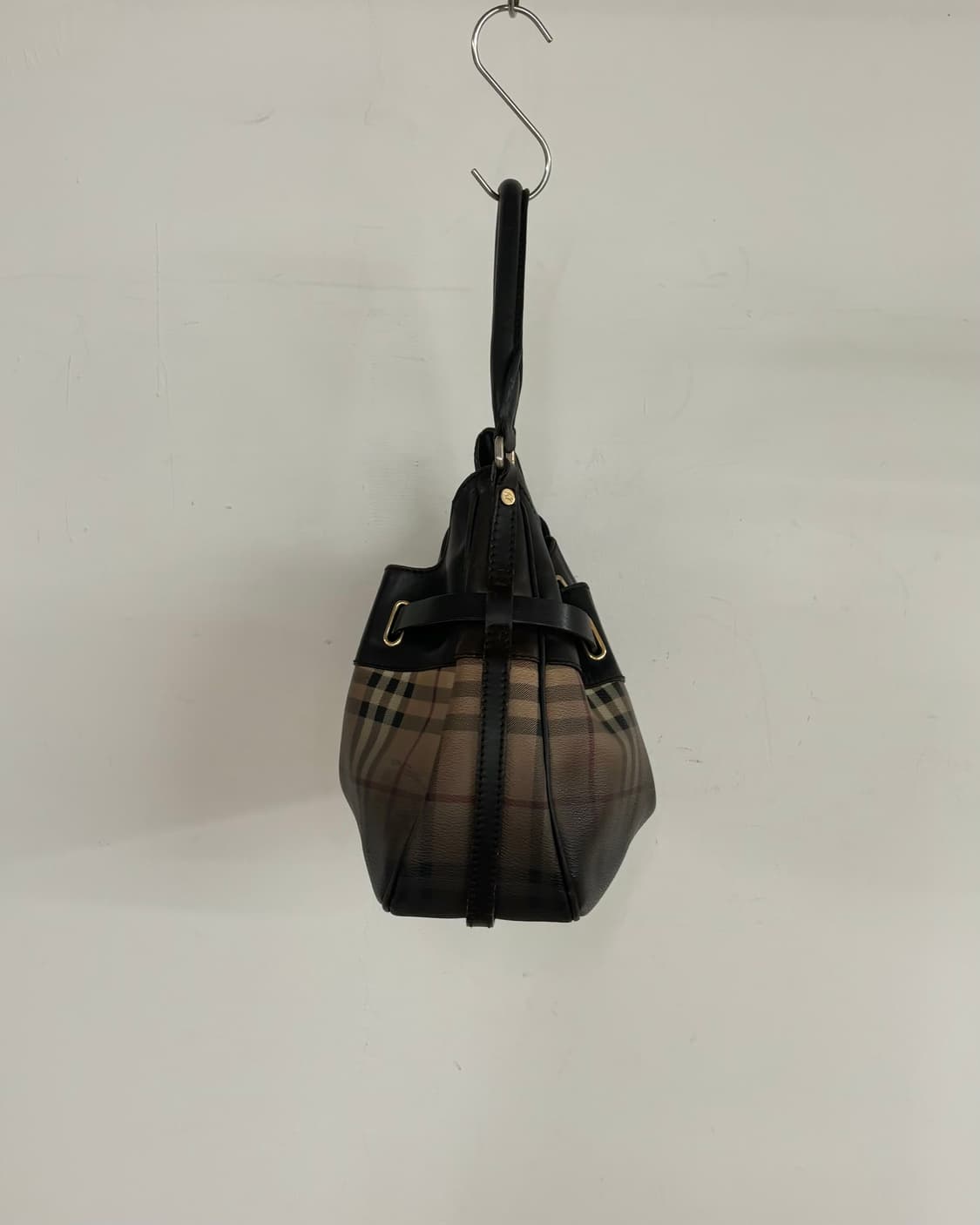 버버리 빈티지 체크 그라데이션 호보 토트백 상품이미지5