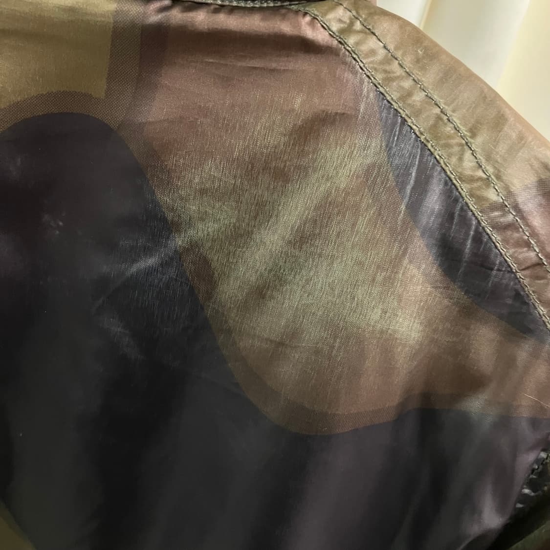 디젤 카모플라쥬 밀리터리 경량 패딩 자켓 S 상품이미지5