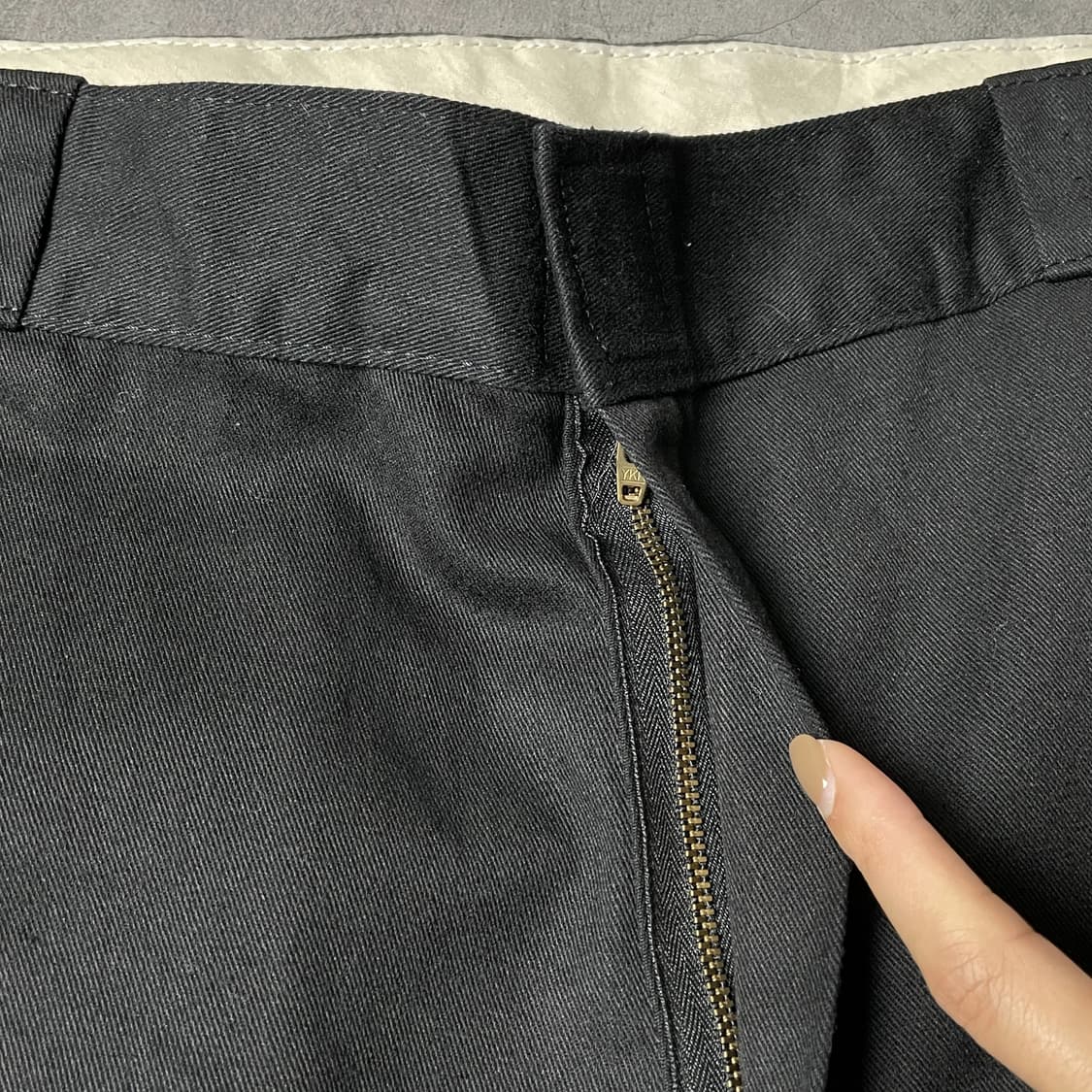 DICKIES 디키즈 빈티지 블랙 더블니 워크 팬츠 A00953 상품이미지3