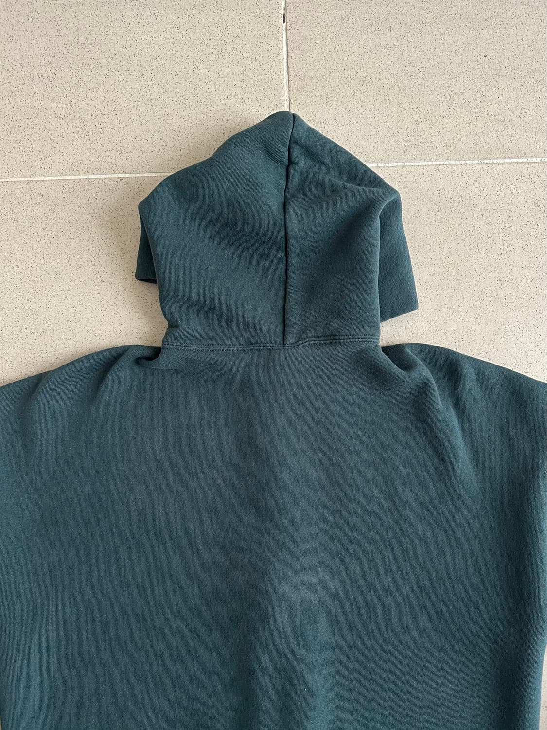 90s 빈티지 러셀 후드집업 그린 L 상품이미지5