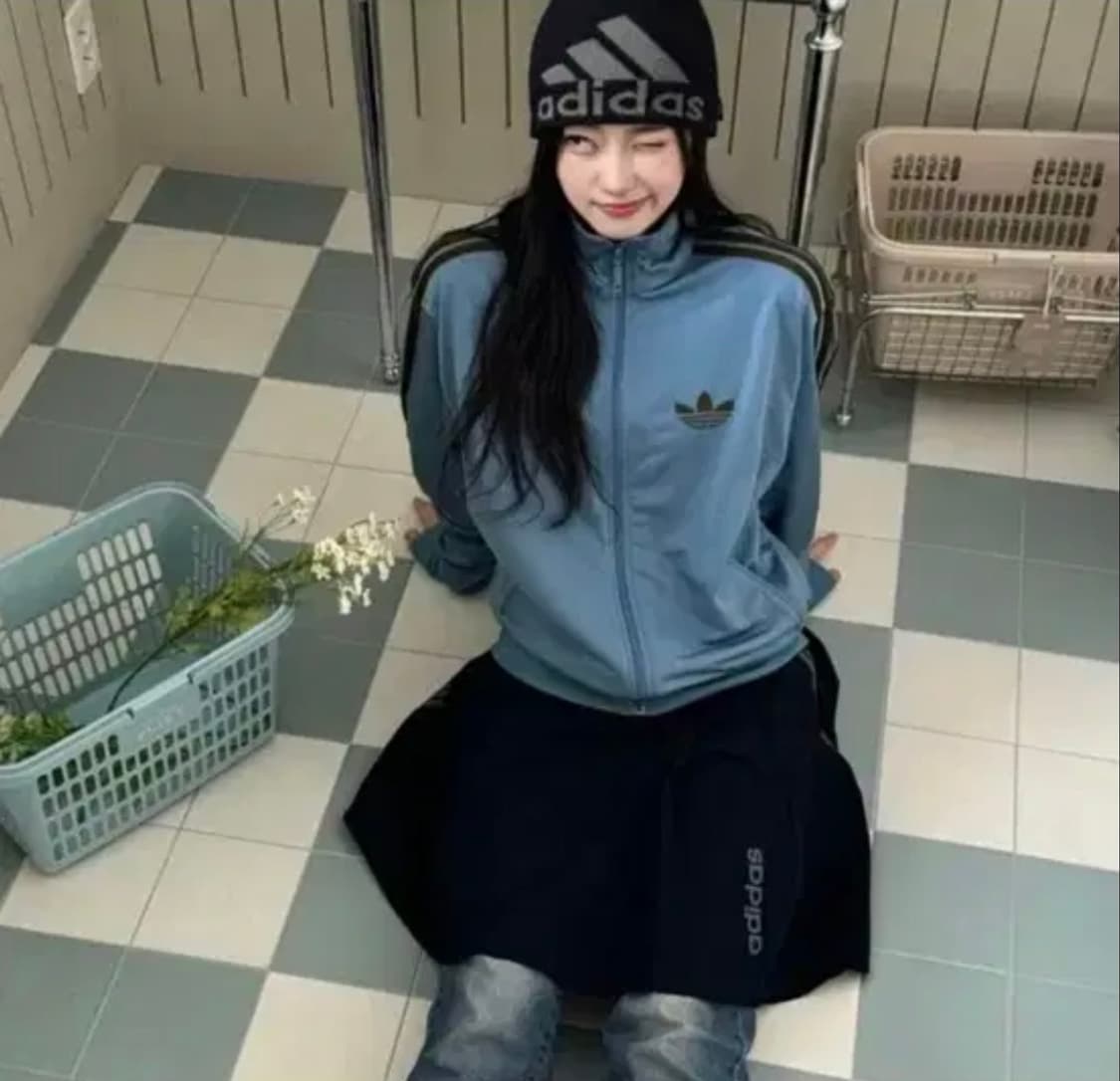 아디다스 구파이어버드져지 하늘x뮤트 카키 L 상품이미지3