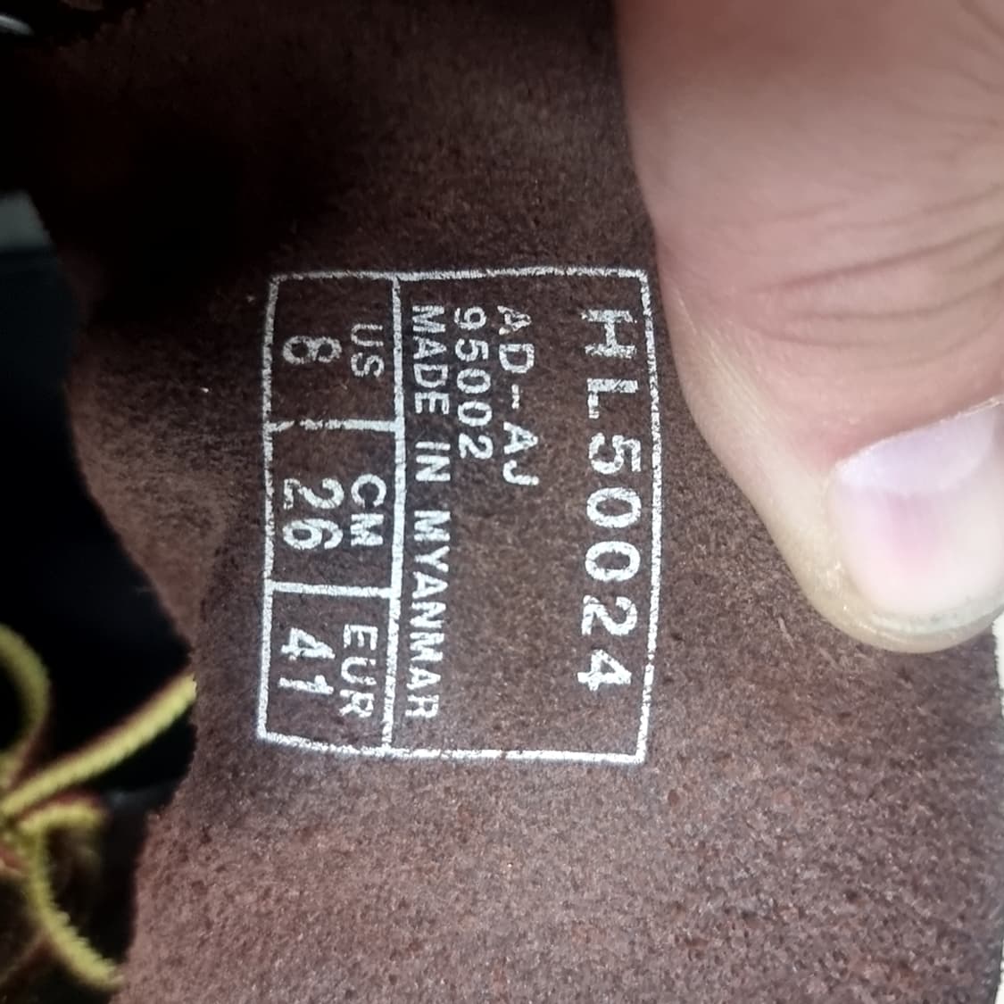 호킨스 브라운 레더 워크 몽키 부츠(260-265) 상품이미지6