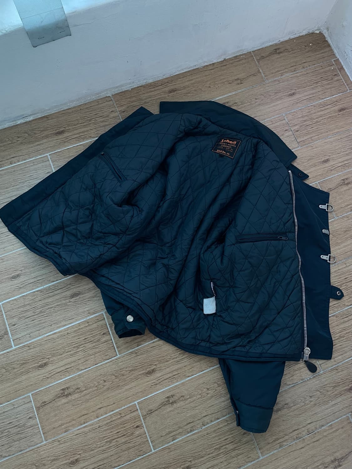 Schott 파이어맨 나일론 자켓 상품이미지7