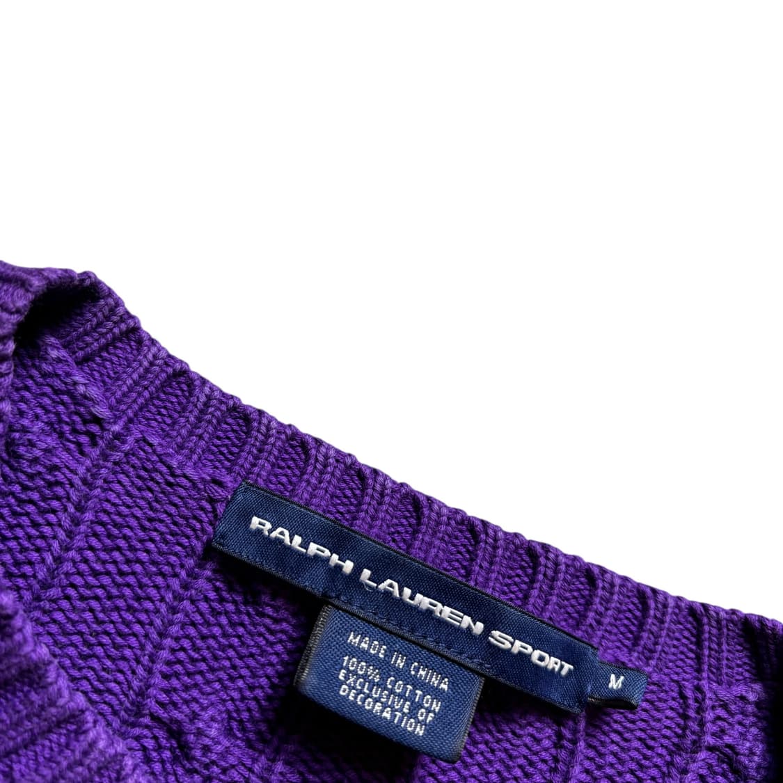 폴로 여성용 꽈배기 니트 상품이미지3