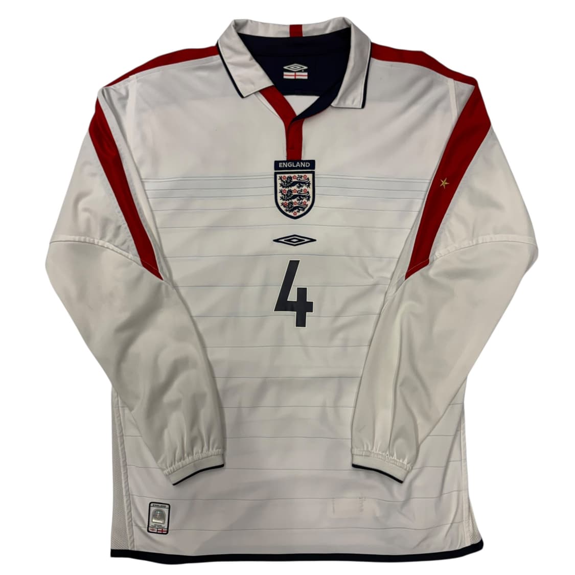 엄브로 03-05 잉글랜드 홈 제라드 마킹 유니폼 M 상품이미지1