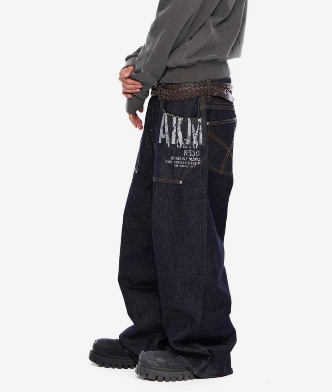 아캄 데님 팬츠 aakam denim pants 2size 상품이미지1