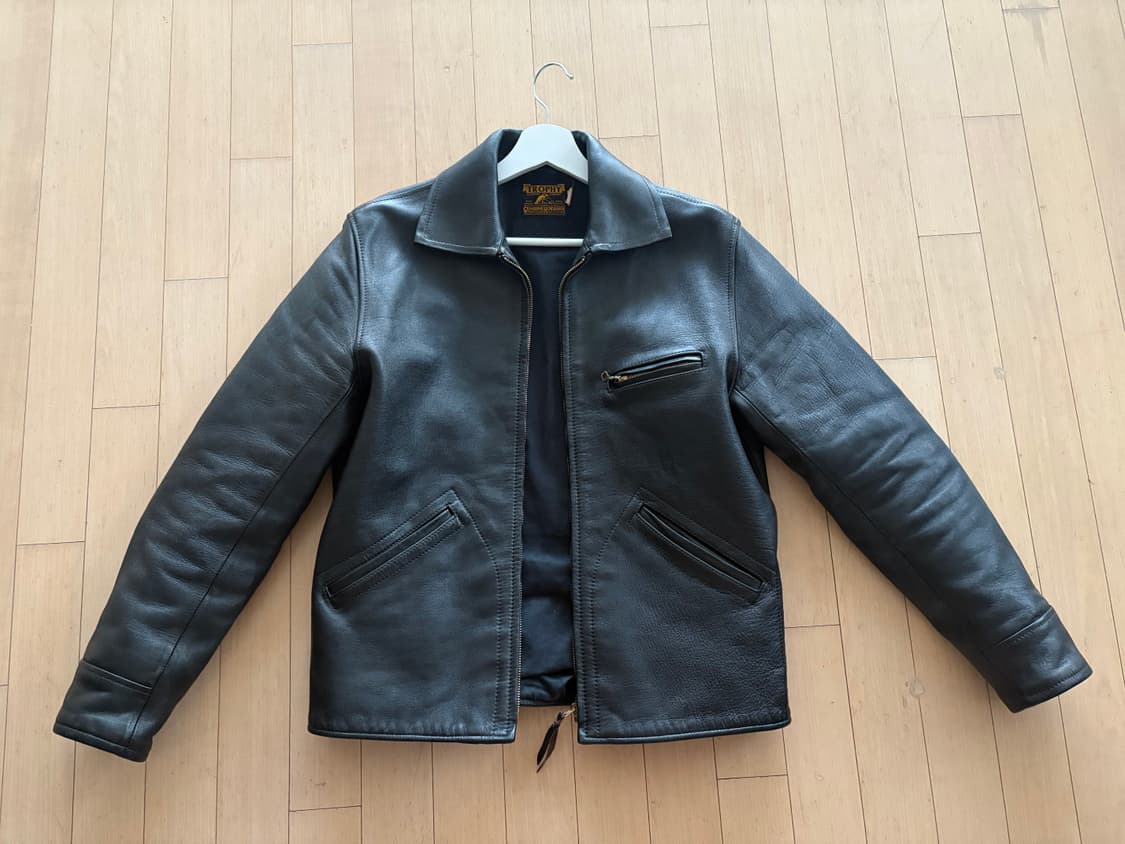 트로피클로딩 허밍버드 호스하이드 레더 자켓 42(XL) 상품이미지1