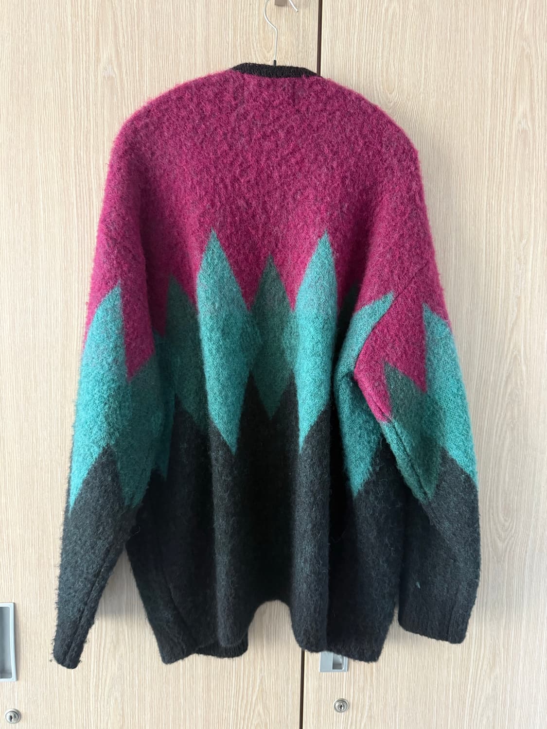 비슬로우 퍼플 모헤어 가디건 상품이미지2