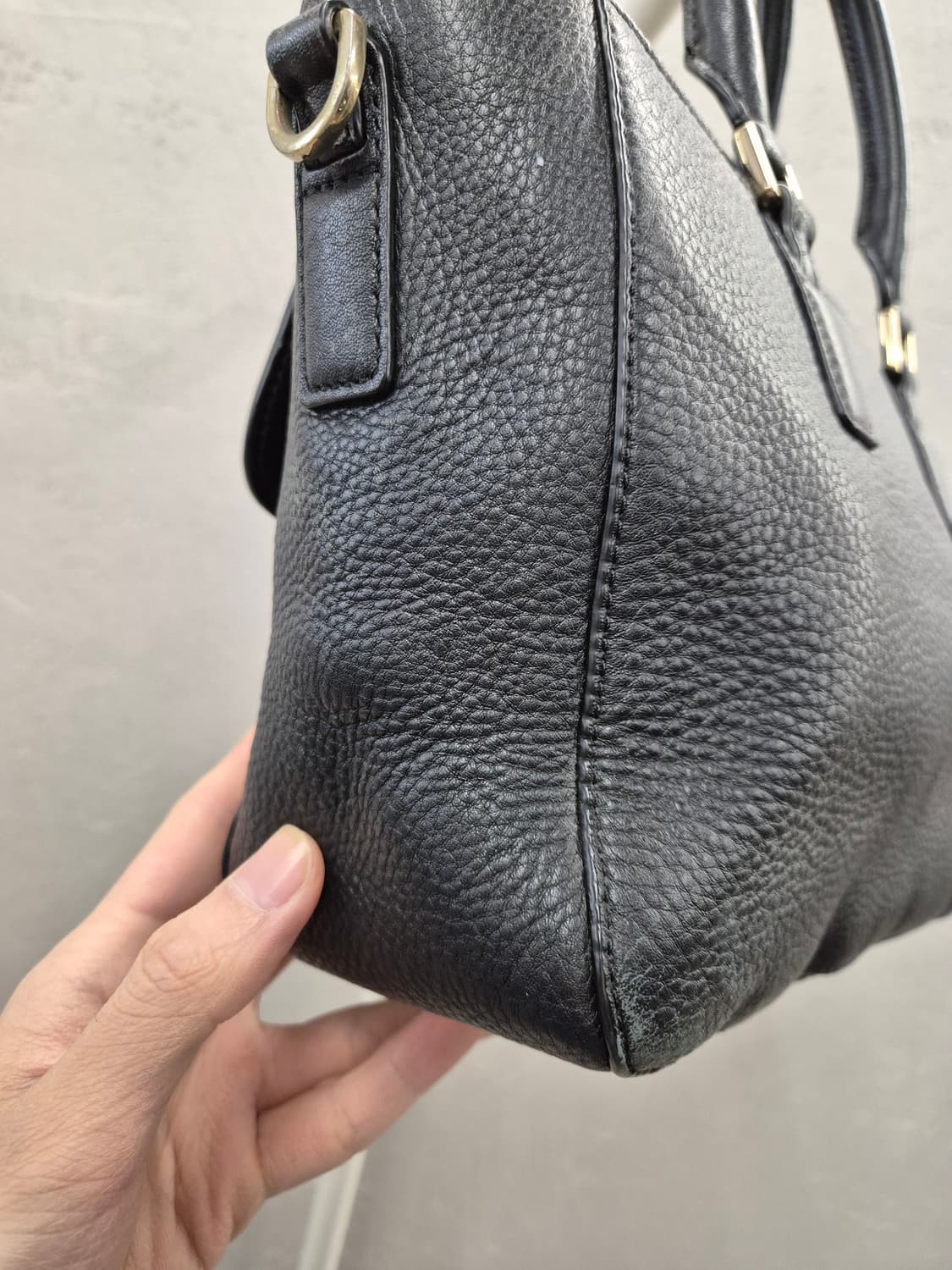 토리버치 블랙 가죽 토트백 상품이미지8