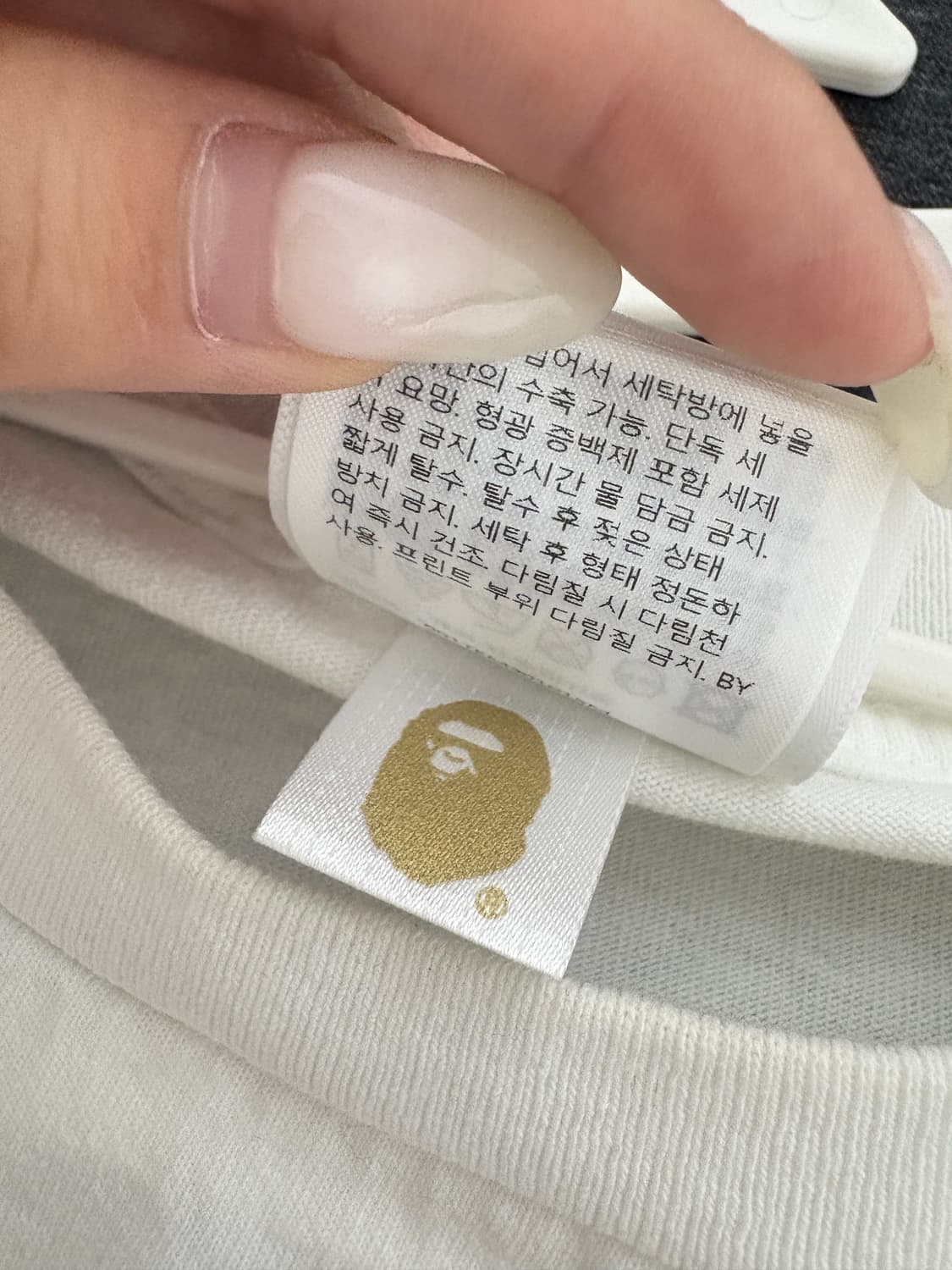 베이프 카모 티셔츠 M  상품이미지3
