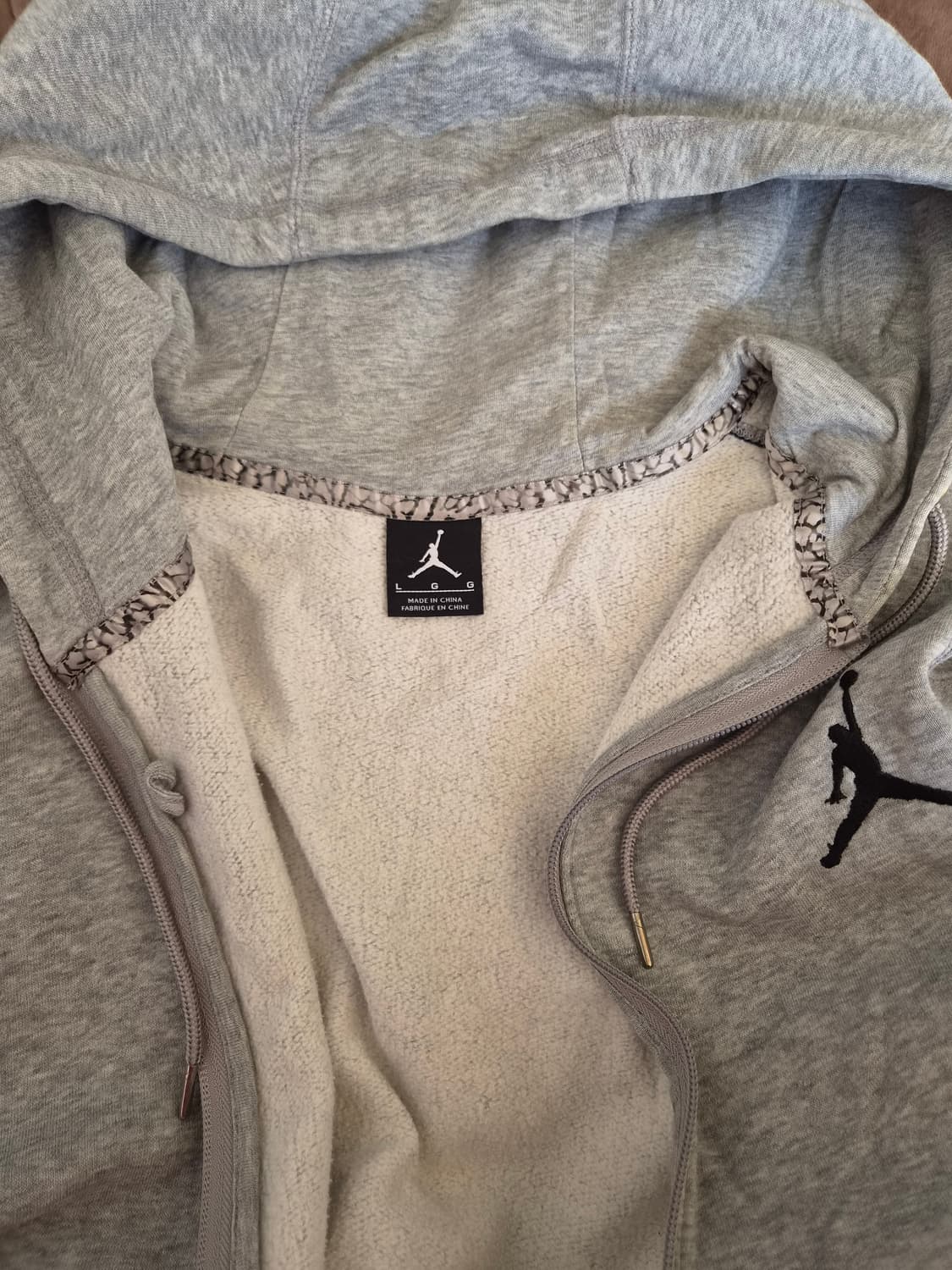 나이키 에어조던 남성 후드약기모집업점퍼 L사이즈 상품이미지6