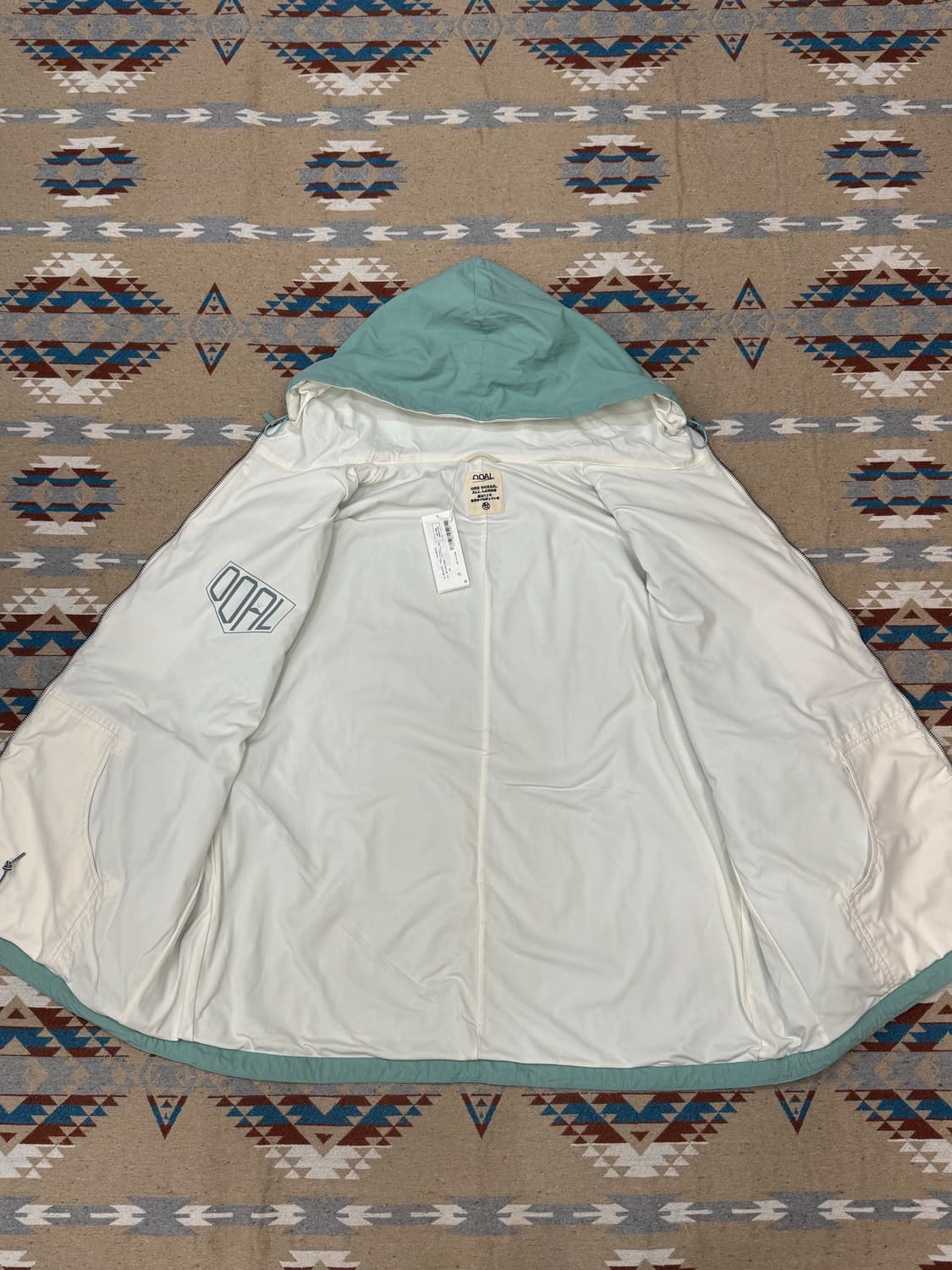 [XL] 나나미카 리버시블 후드 자켓 코랄 그린 상품이미지4