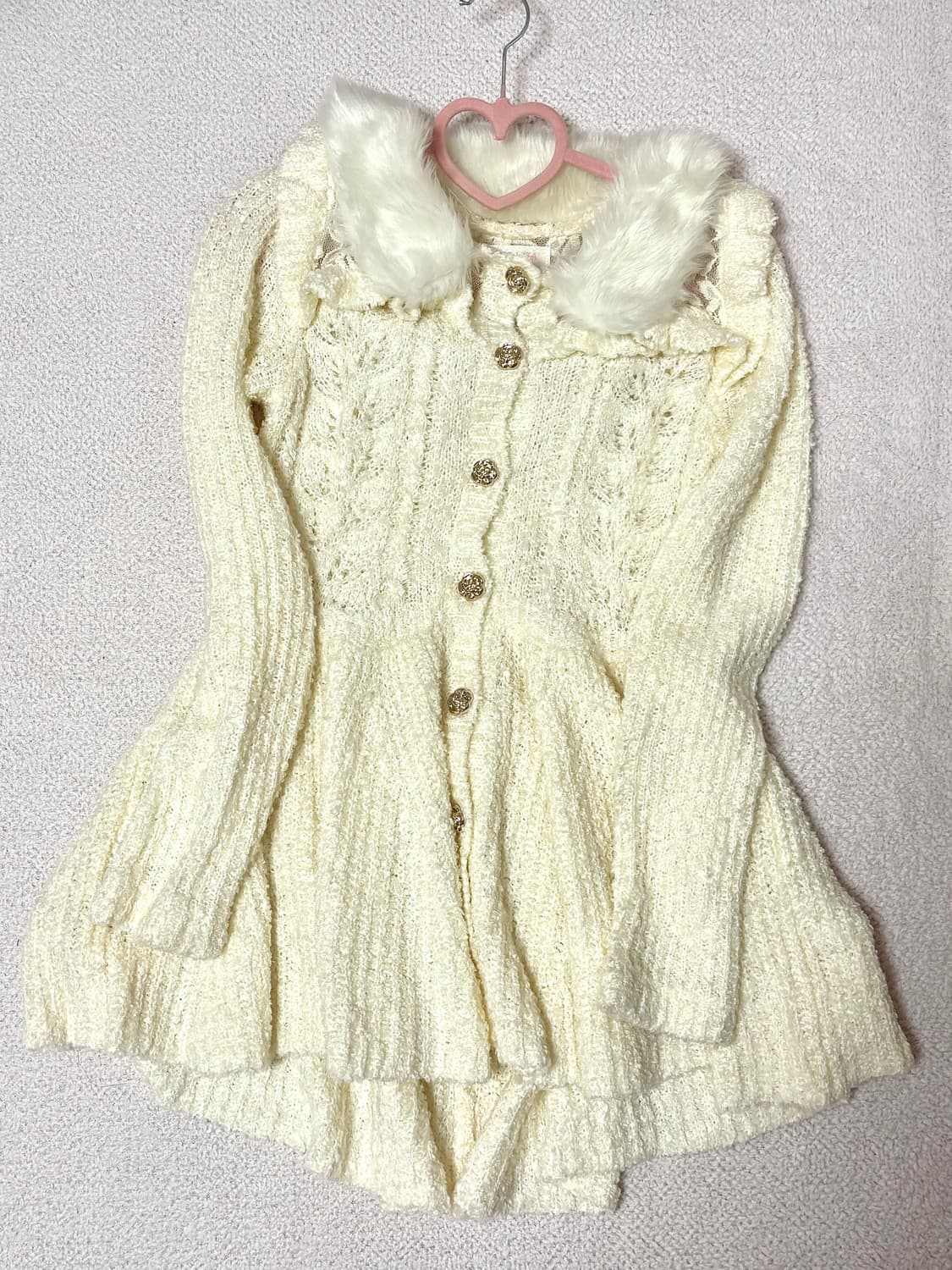 리즈리사 히메갸루 라떼갸루 니트 원피스  상품이미지1