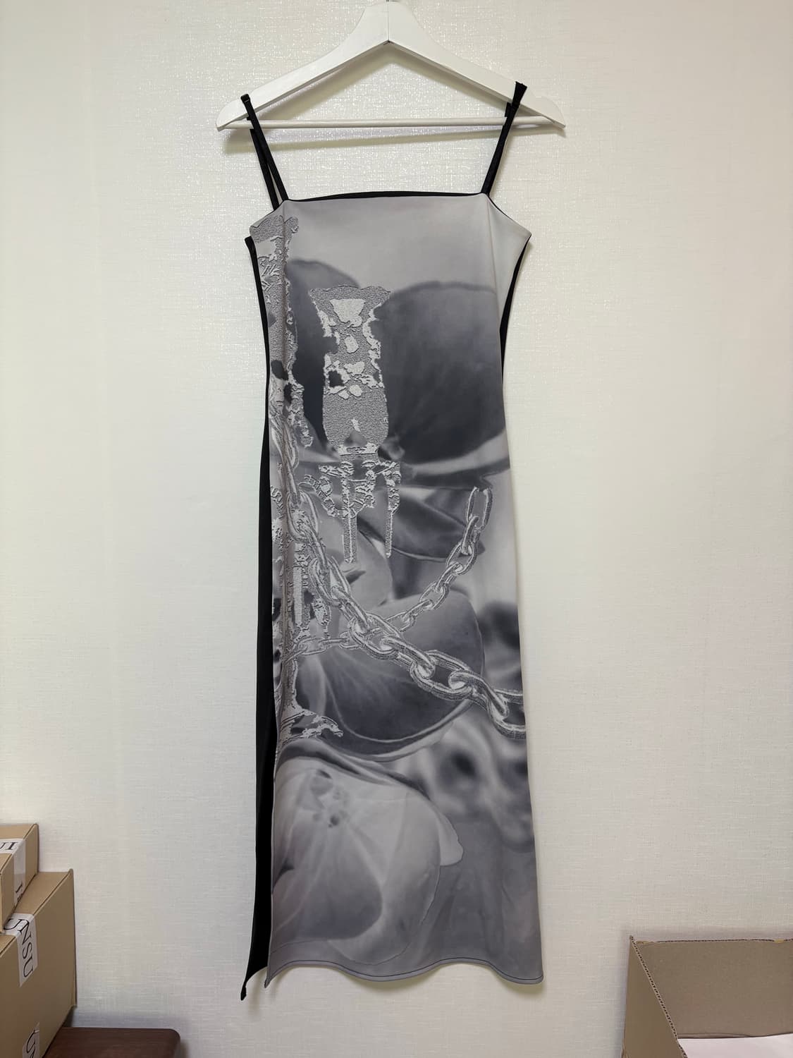 엘프엘프엘프 그래픽 드레스 상품이미지2