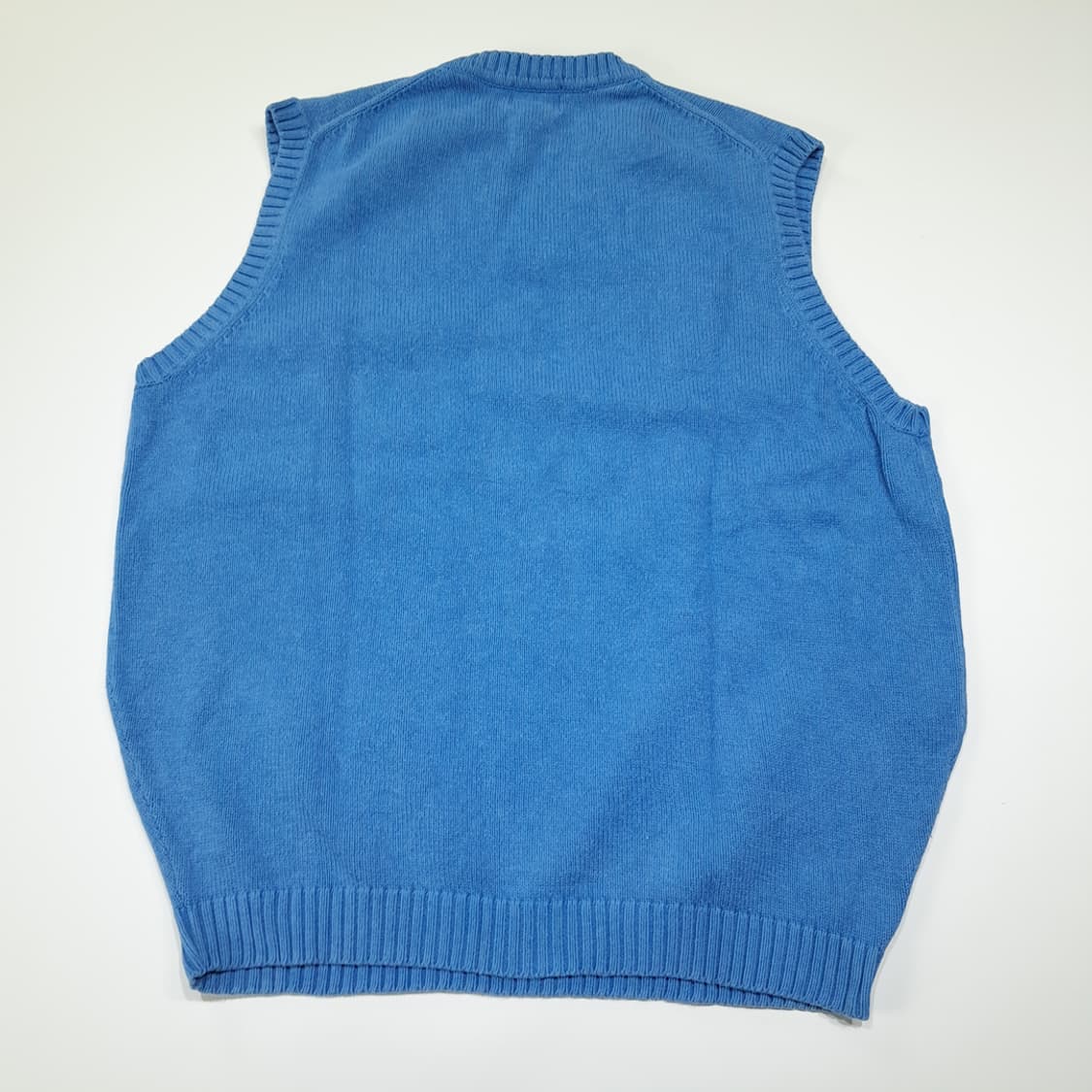 CL378 XLT 엘엘빈 90s 브이넥 스카이블루 니트 조끼 상품이미지5