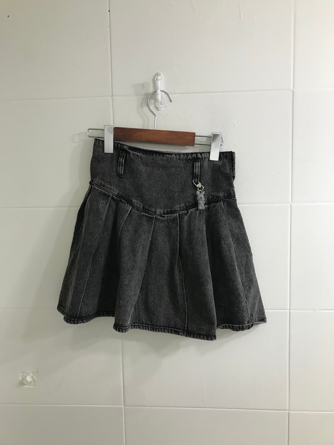 무채색 사선 패딩 도트 아가일 러힙 코디세트 상품이미지7