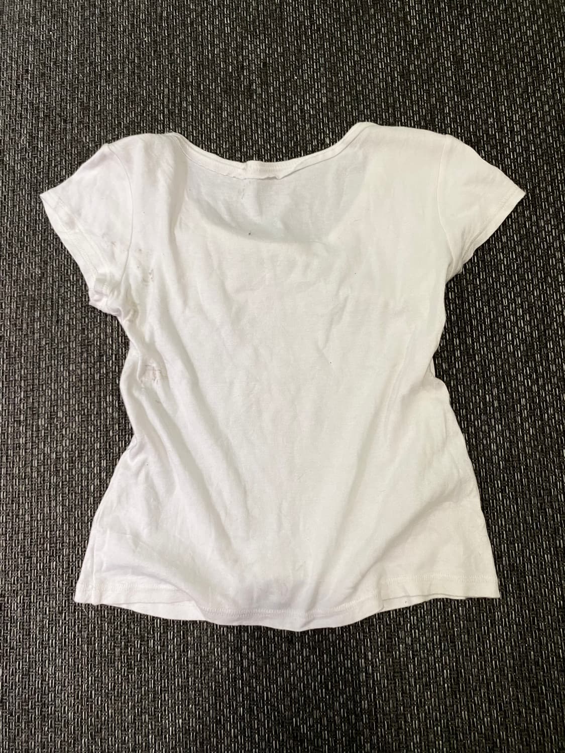  Y2K Mood Print White Tee 상품이미지6