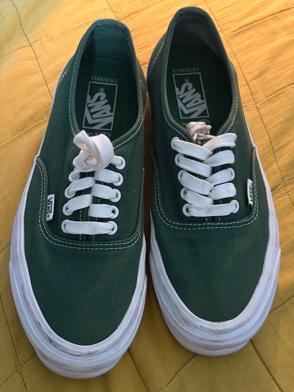 반스 볼트 뮤지엄 오브 피스 OG 어센틱 그린 275 중고 판매 상품이미지1