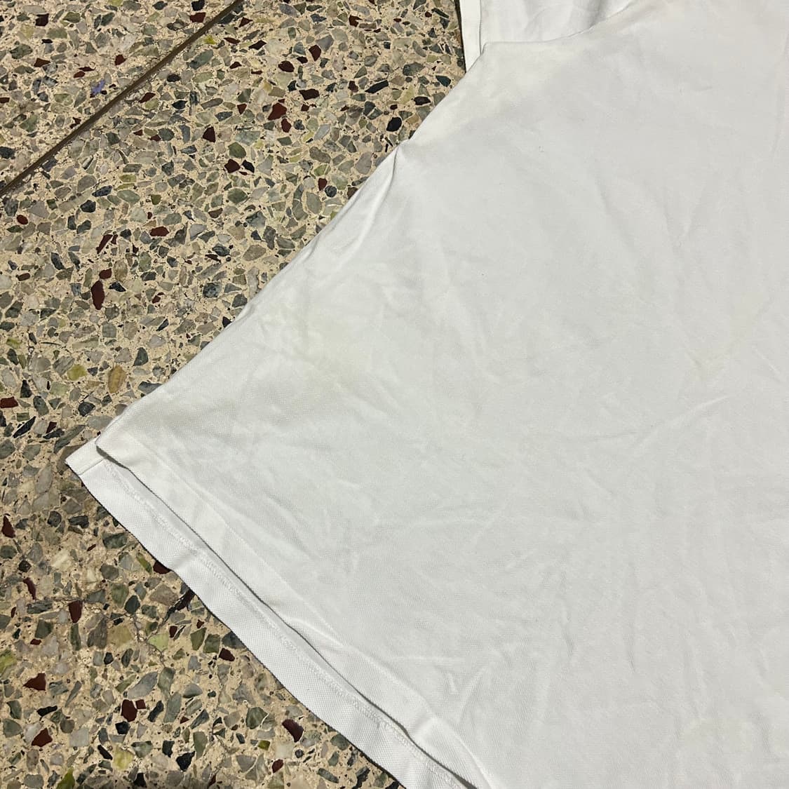 폴로(POLO RalphLauren) 화이트 반팔 카라티 상품이미지3