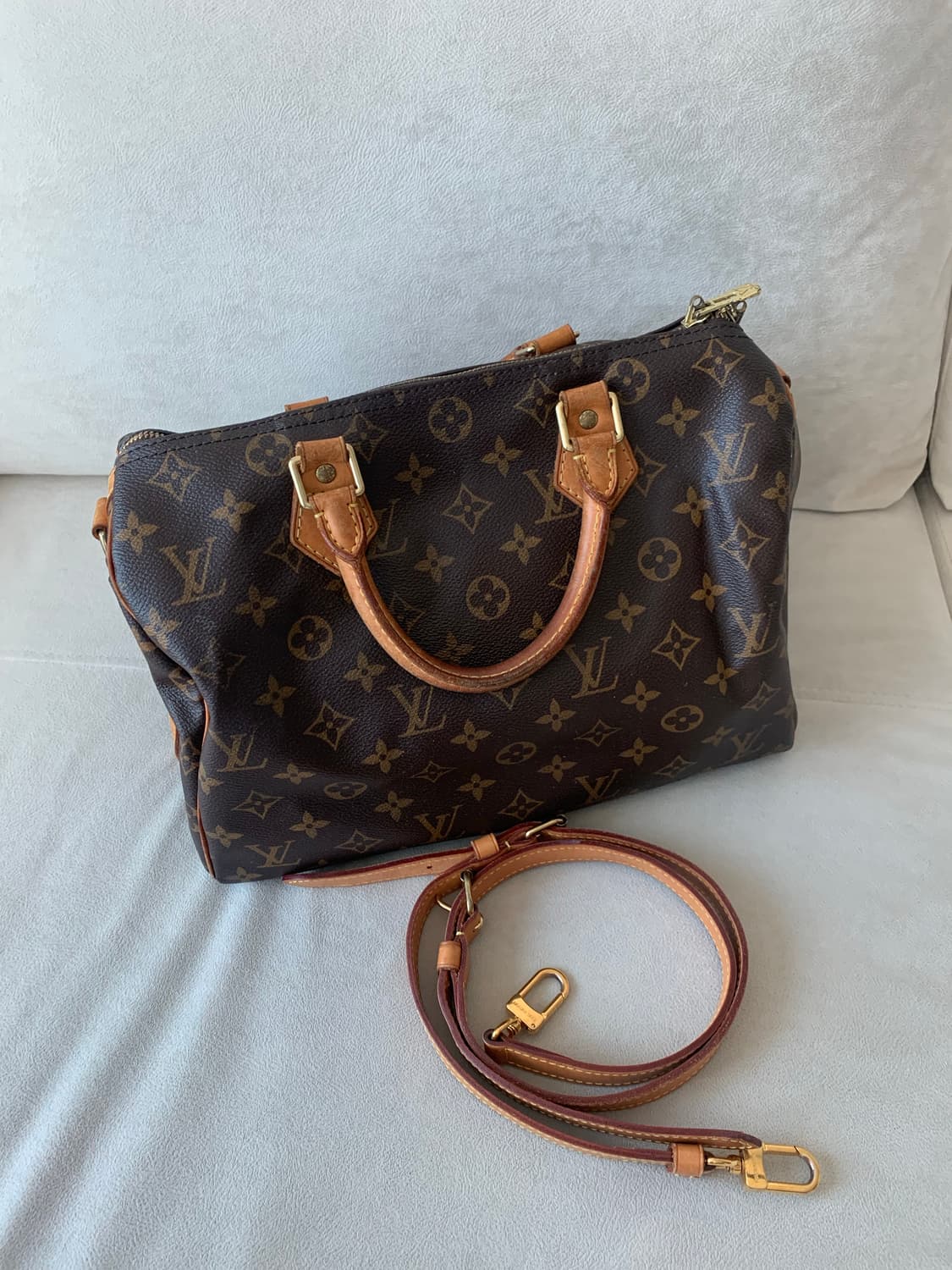 루이비통 반둘리에30 가방 정품 스피디 상품이미지3