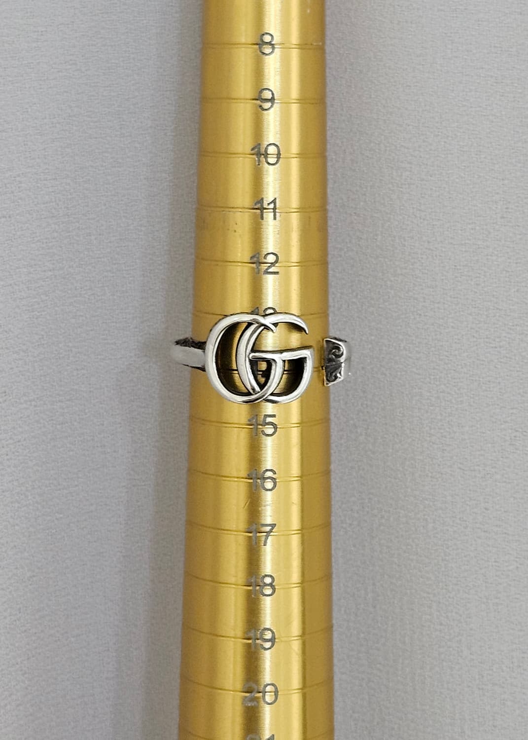 [상태최상] 구찌 GG 마몽 키 925 실버 반지 14호 [정품/풀박스] 상품이미지8