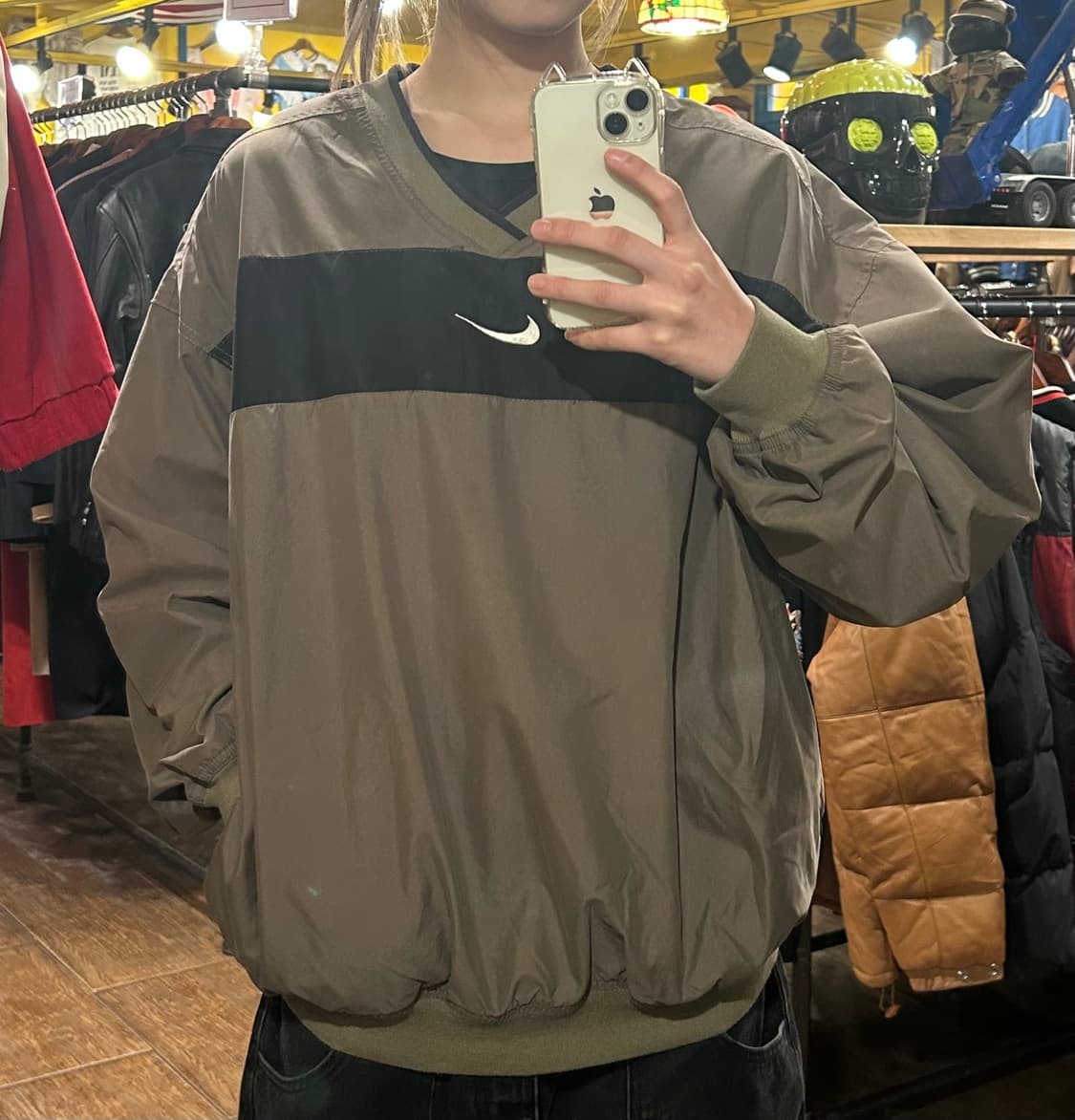 [HI] 나이키 웜업 카키 상품이미지1