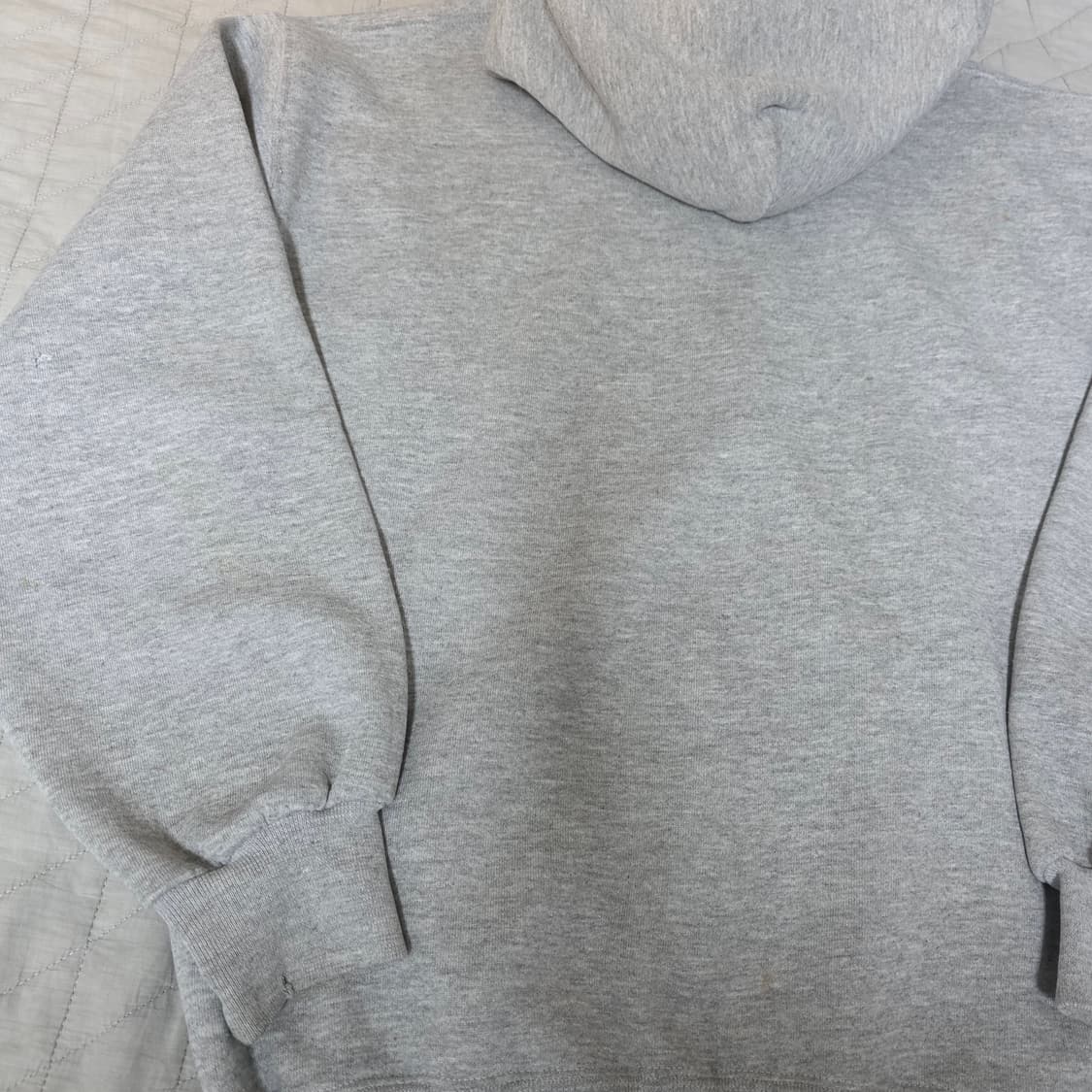 [L] 90s USA 빈티지 러셀 애슬레틱 후드집업 헤더그레이 상품이미지7