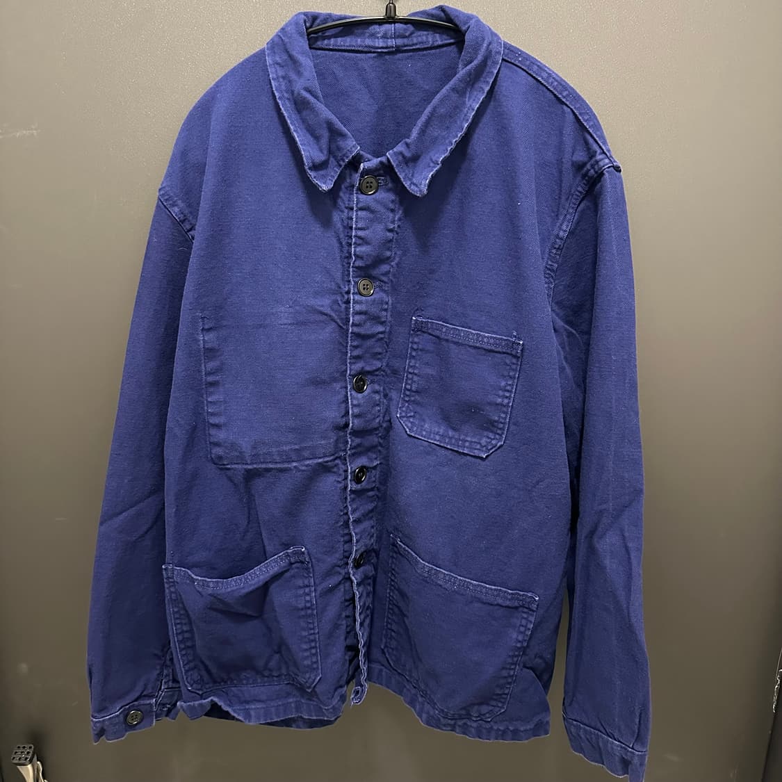 빈티지 프렌치 코튼 워크자켓 L 상품이미지1