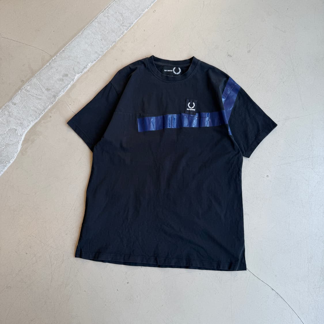 라프시몬스 x 프레드페리 테이프 하프티 상품이미지2