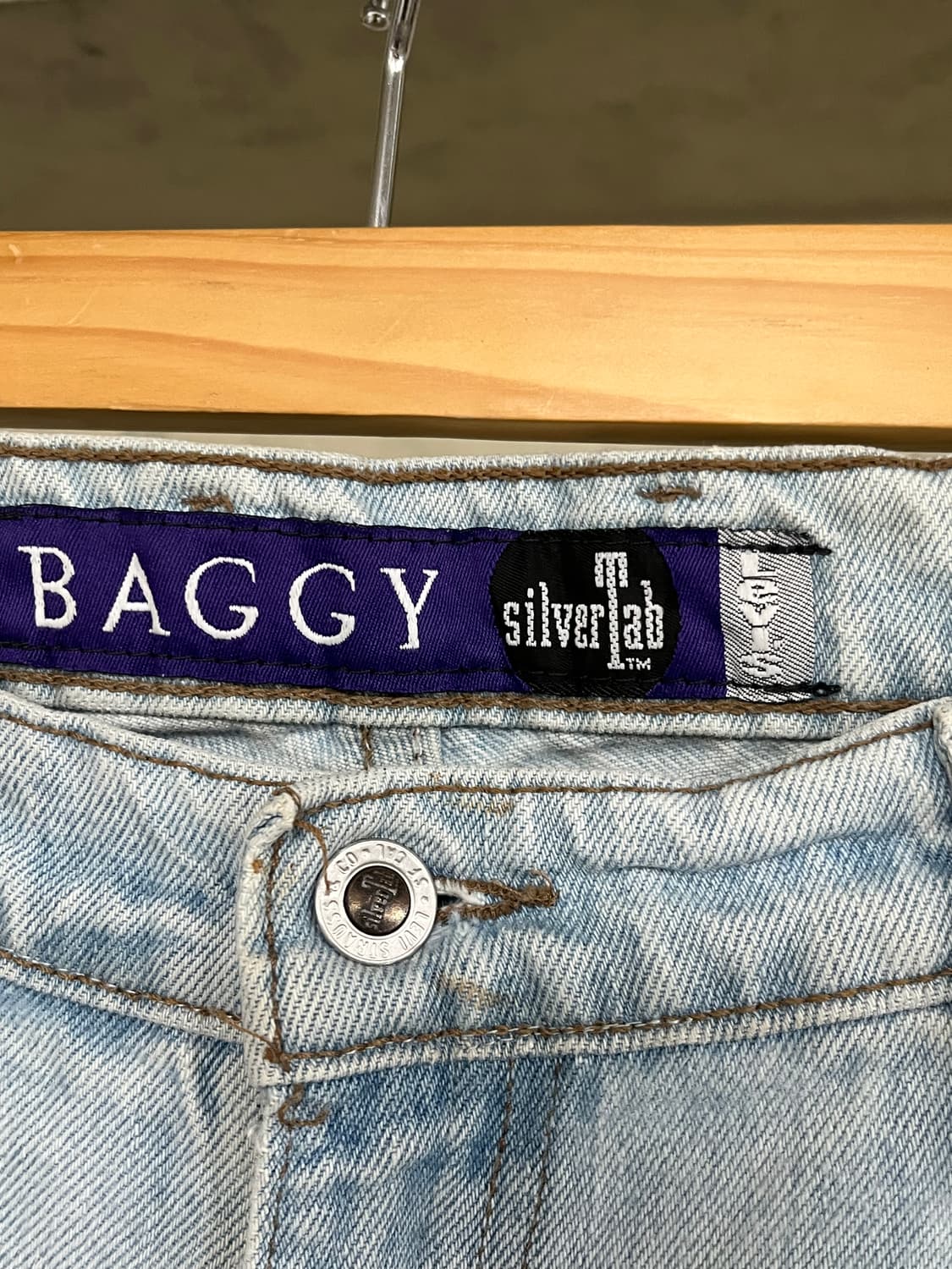 90s USA LEVIS SILVER TAB BAGGY 상품이미지7