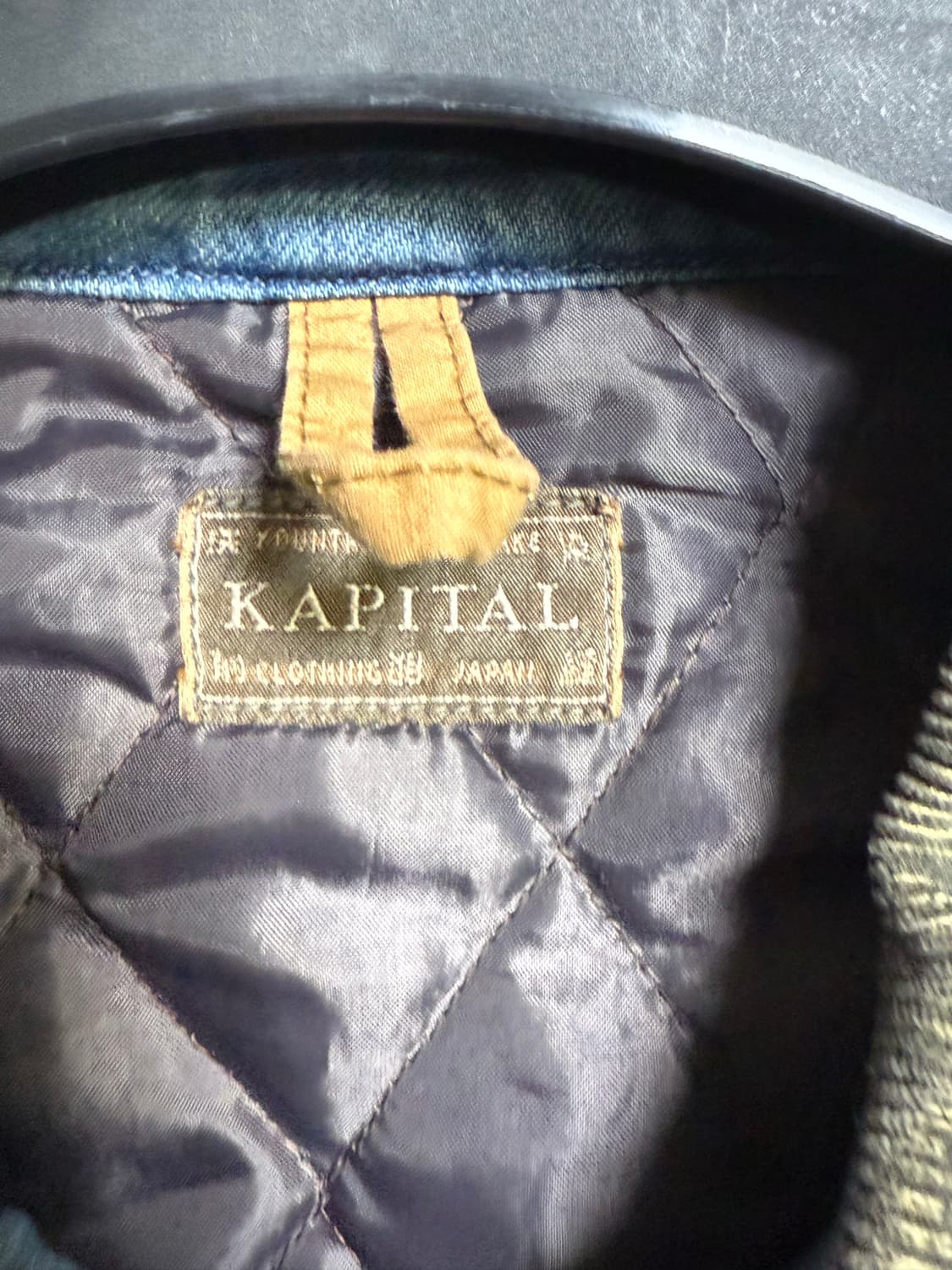 캐피탈 cactus 데님 퀼팅 커버올 3사이즈 상품이미지4