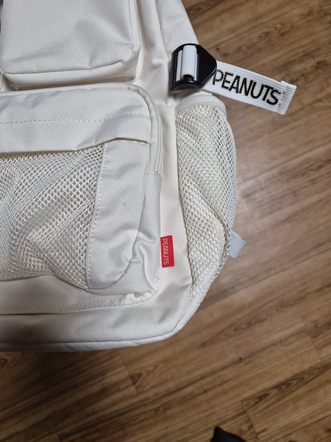 피너츠 아이보리 백팩 상품이미지3