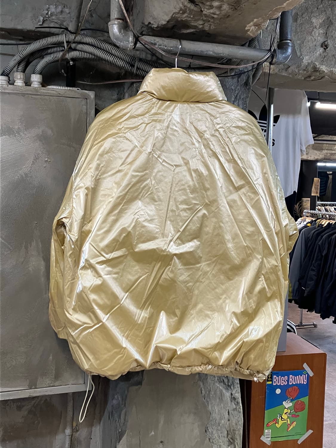 이미스 리버시블 패딩 골드 옐로우 M   #csz2023 상품이미지4