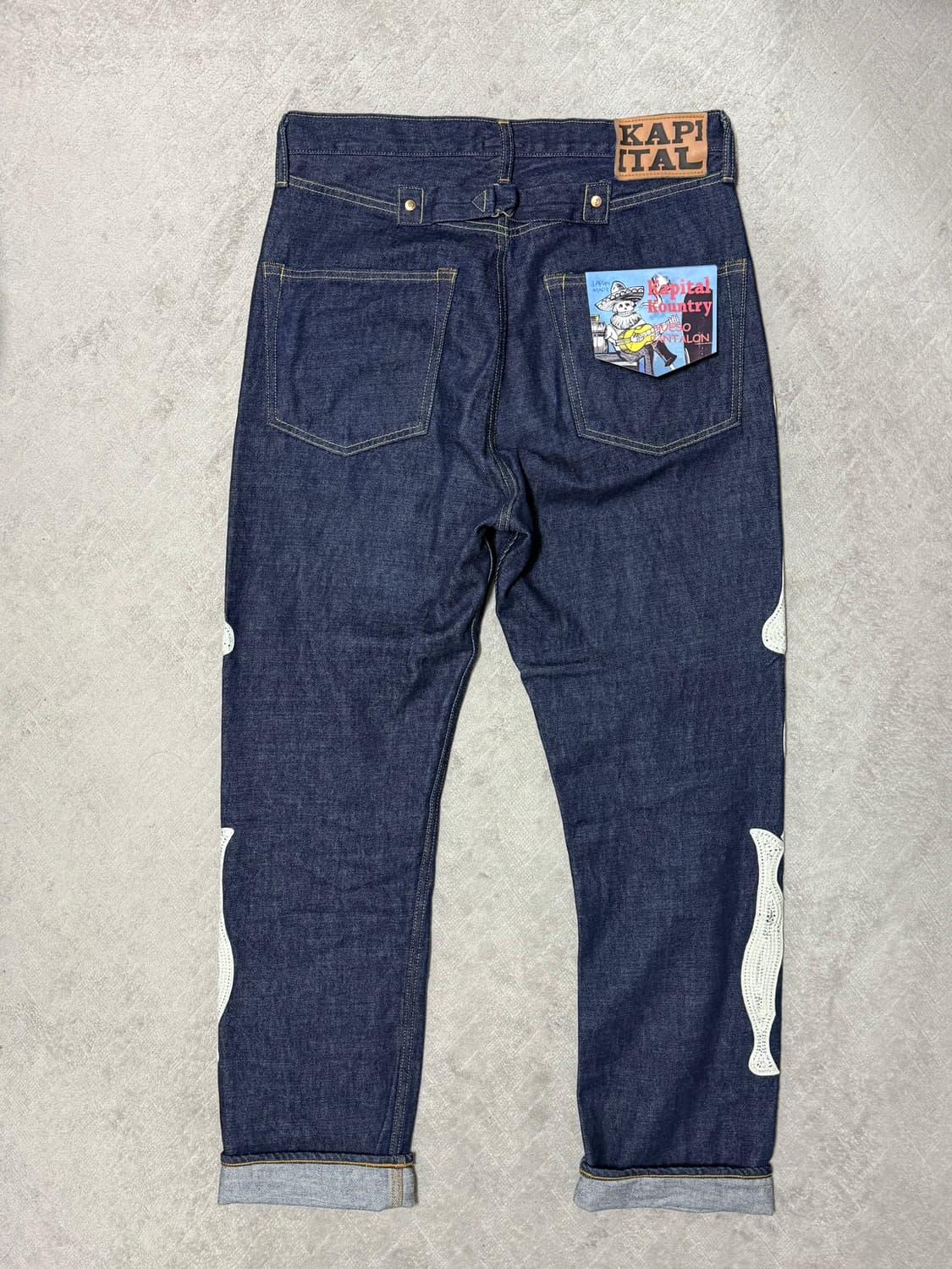 캐피탈 본 데님 인디고 32 상품이미지2
