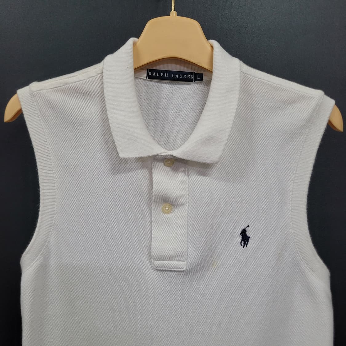 Ralph Lauren 랄프로렌 자수로고 슬리브리스 셔츠  상품이미지2