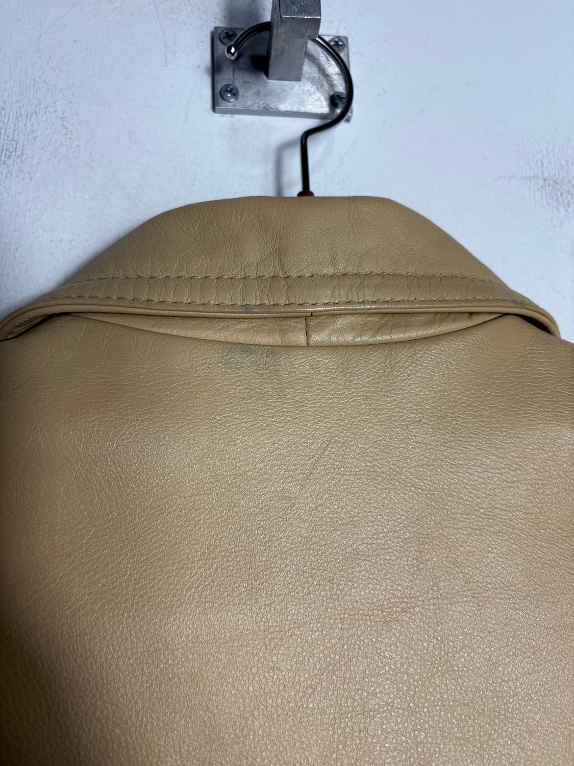 버카루 진 웨스턴 무드 가죽 자켓  상품이미지6