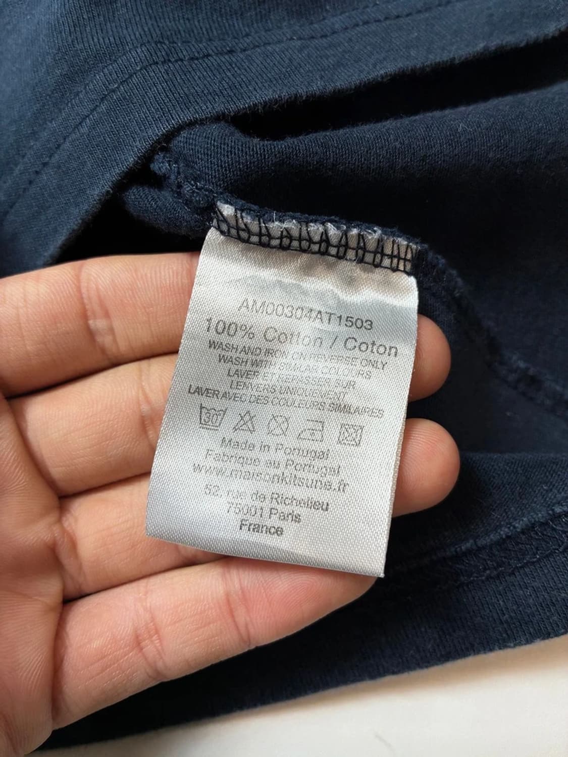 메종키츠네 22ss 더블폭스 헤드 반팔 티셔츠 PN9015 상품이미지7