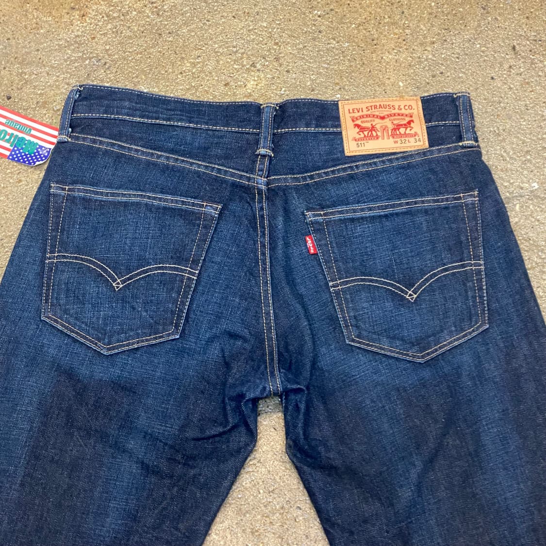 USA 빈티지 리바이스 511 청바지 상품이미지8