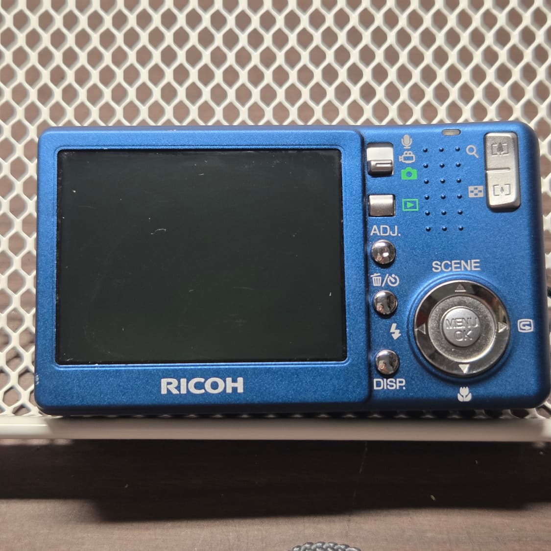 Ricoh Caplio R4 블루(작례O) 상품이미지3