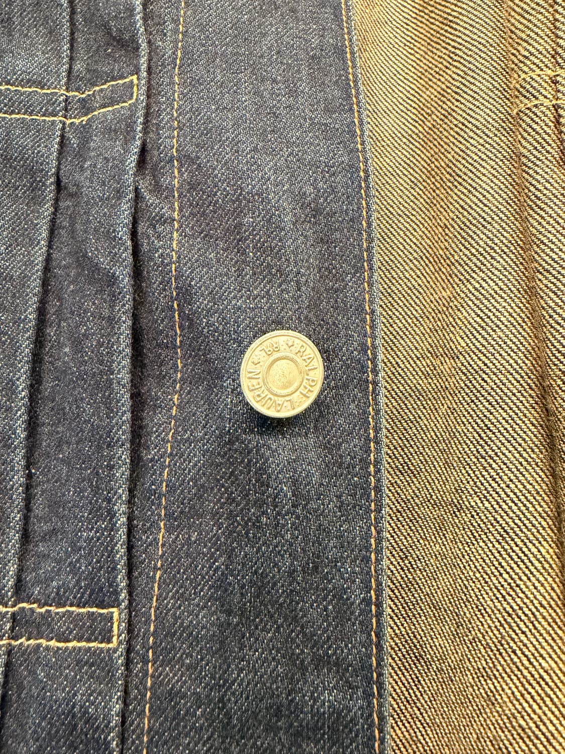 rrl 더블알엘 셀비지 타입1 청자켓 L 상품이미지6