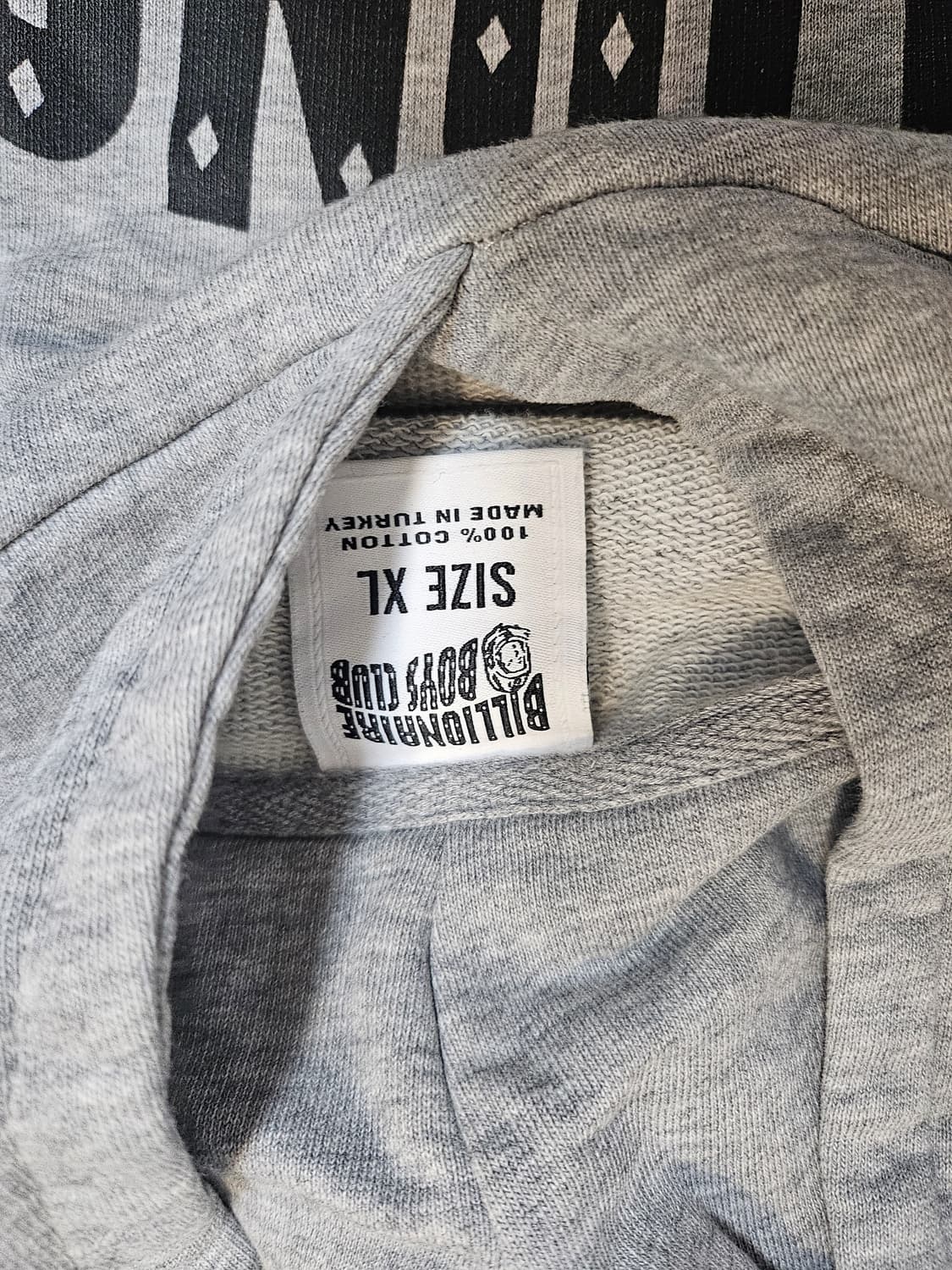 bbc 빌리어네어 보이즈 클럽 그레이 후드티 XL 상품이미지3