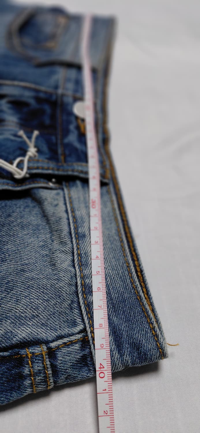 [size 30/새상품] mnml B119 Flare 데님 팬츠 상품이미지10