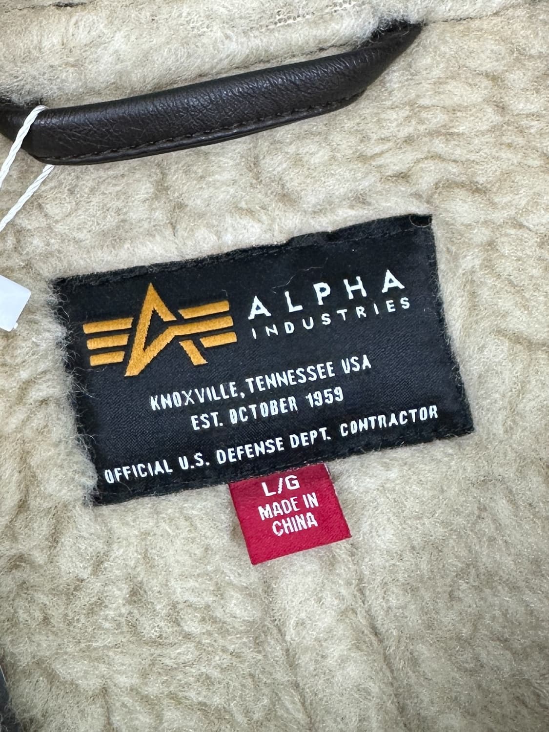 알파인더스트리 U.S.A.F 타입 B-3 무스탕 상품이미지7