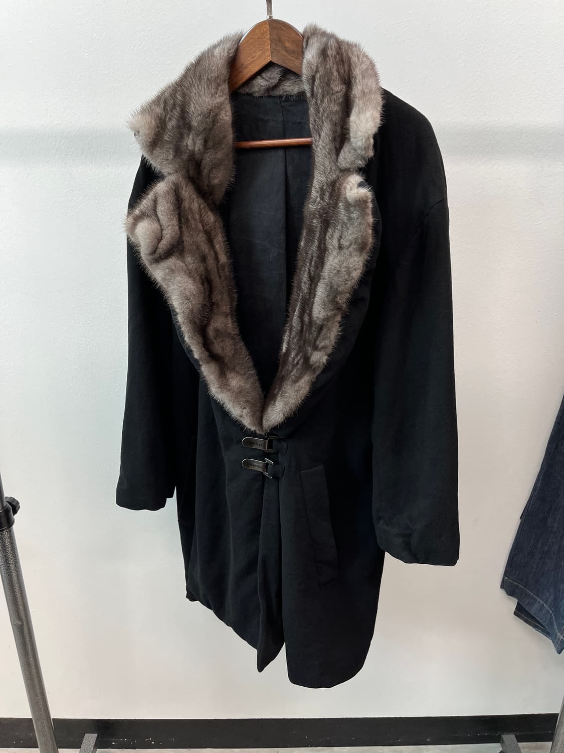 여) 샤넬 캐시미어 퍼코트 상품이미지1