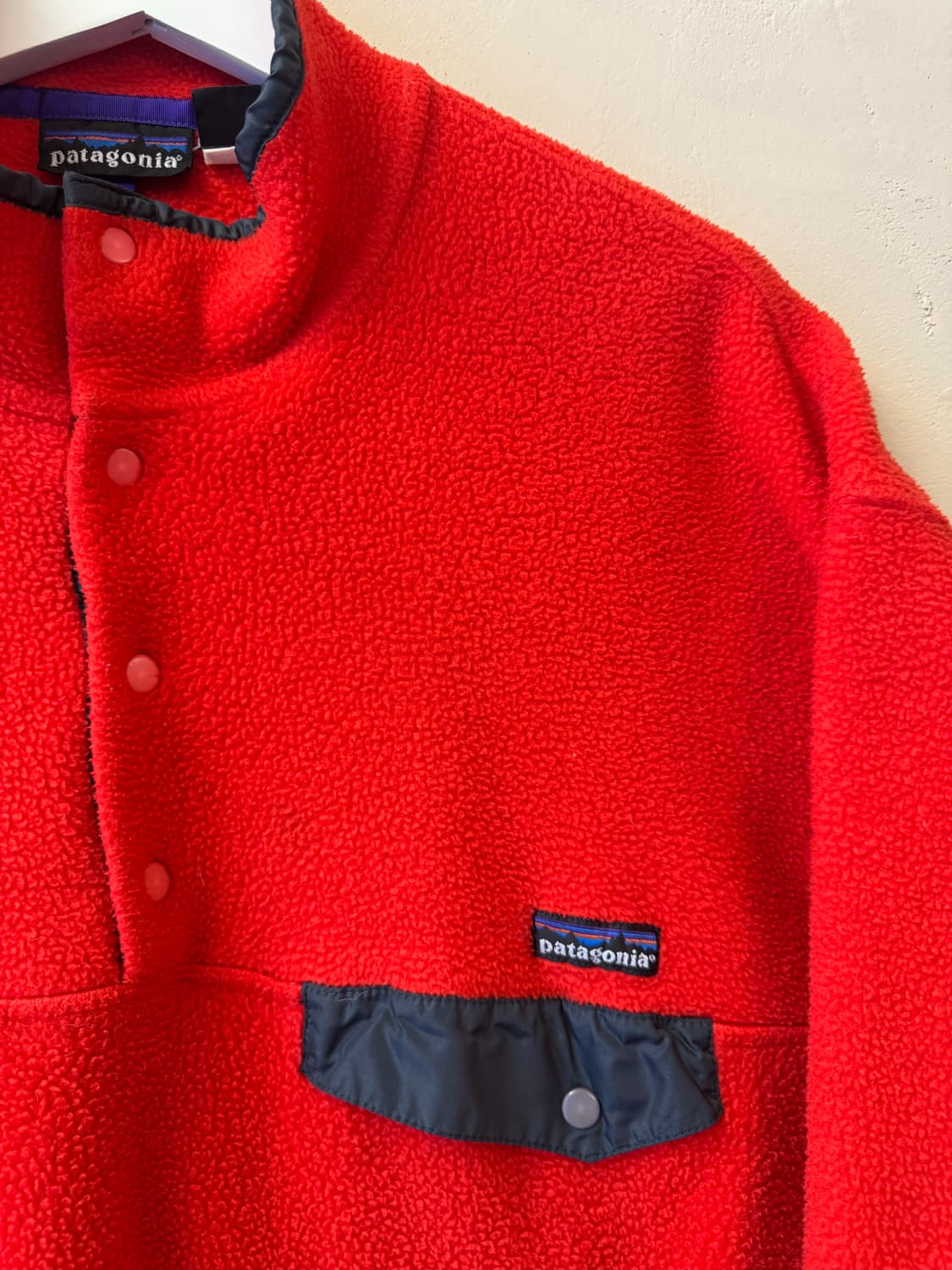 파타고니아 신칠라 90s 레드 XL 상품이미지2
