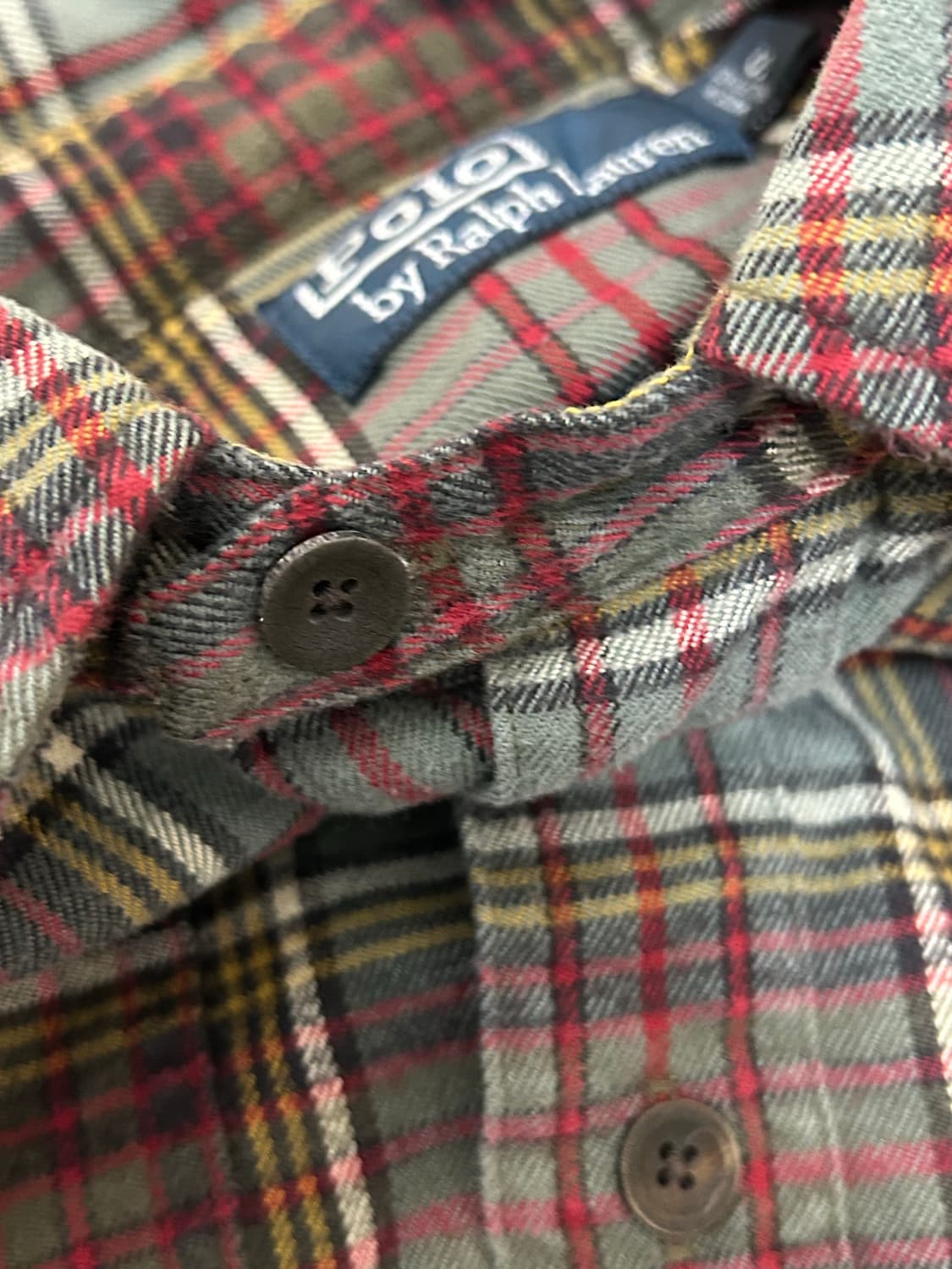 90s 폴로 랄프로렌 헌팅 플라넬 셔츠 상품이미지5