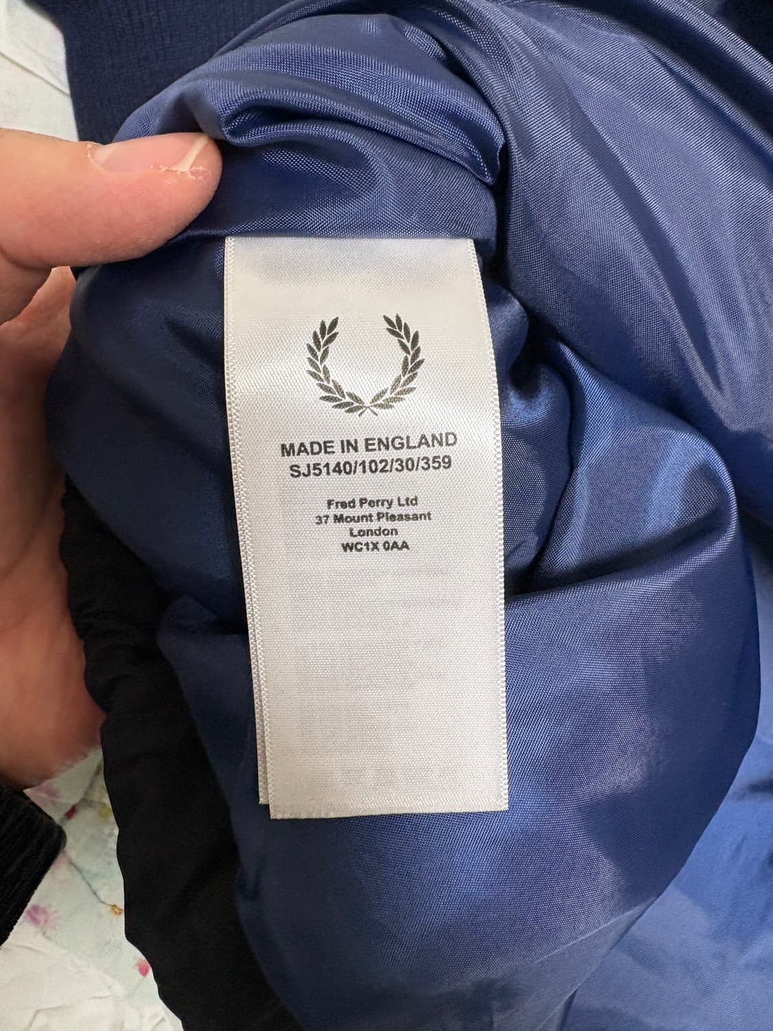 라프시몬스 프레드페리 마원 봄버 콜라보 자켓 105(38) 상품이미지8